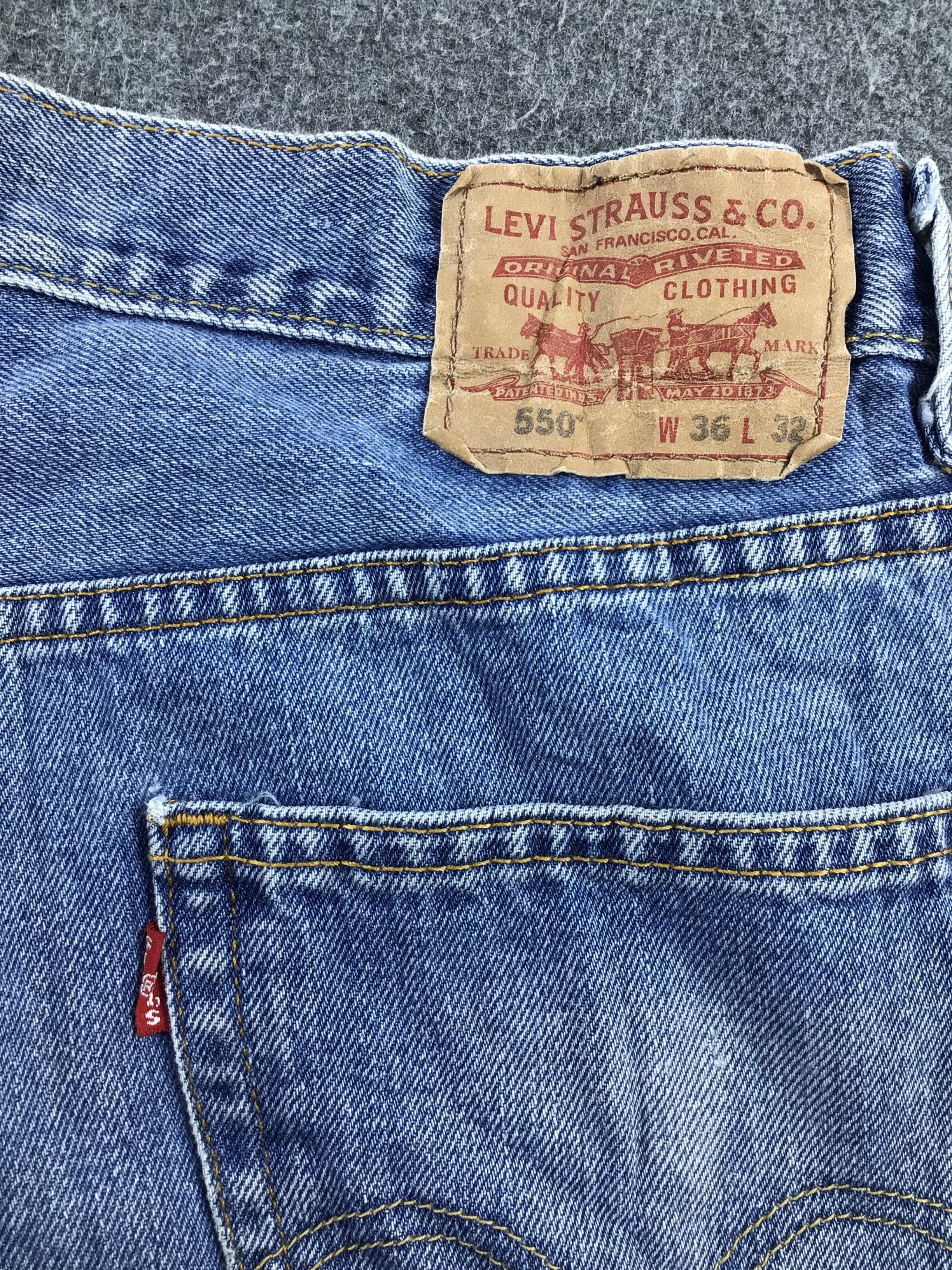 Levi's Vintage Levis Jeans Lot 550-J848 Size US 37 - 5 Thumbnail