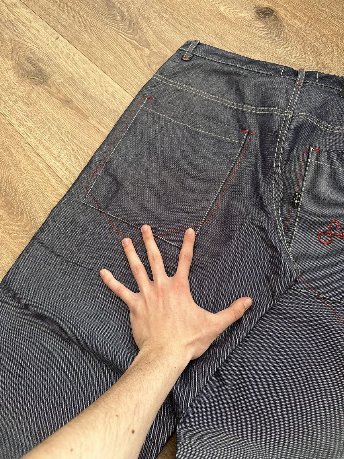 Sean John 🔥VINTAGE SEAN JOHN BAGGY Y2K JEANS🔥 Size US 34 / EU 50 - 7 Thumbnail