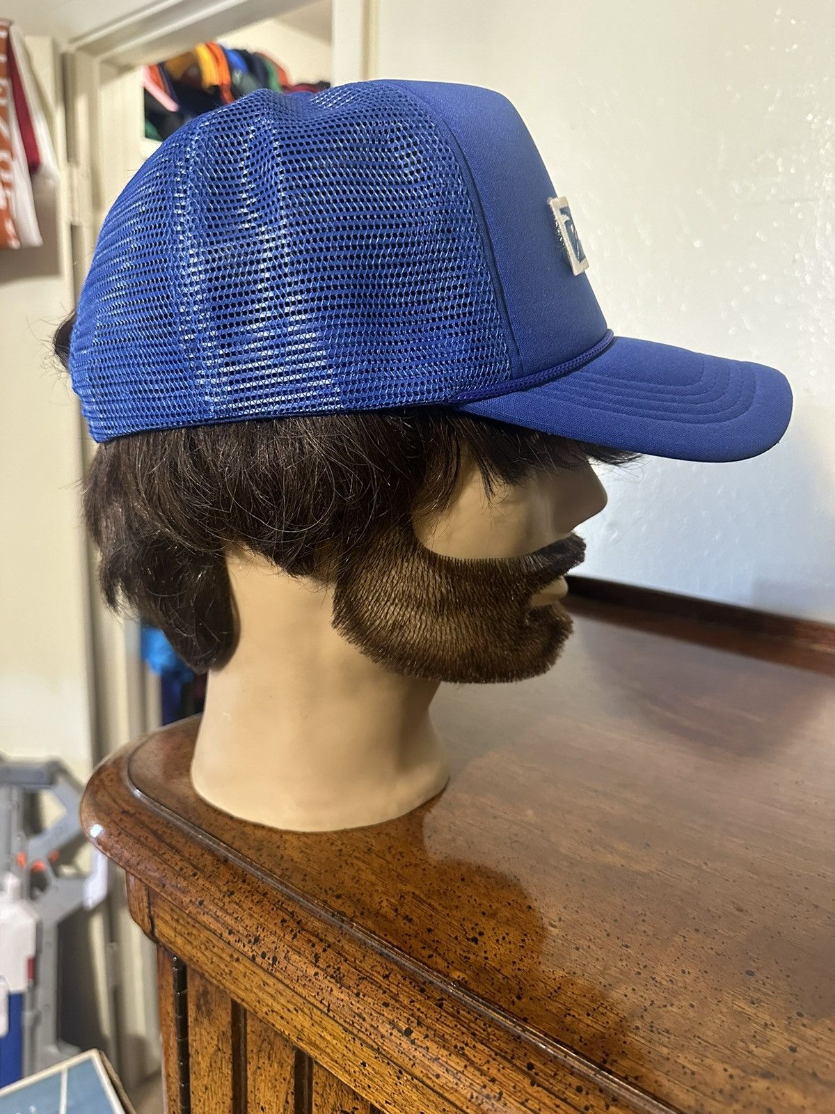 Anti Social Social Club × Vintage Vintage USPS Mailman “royal blue” hat 90s Size ONE SIZE - 2 Thumbnail