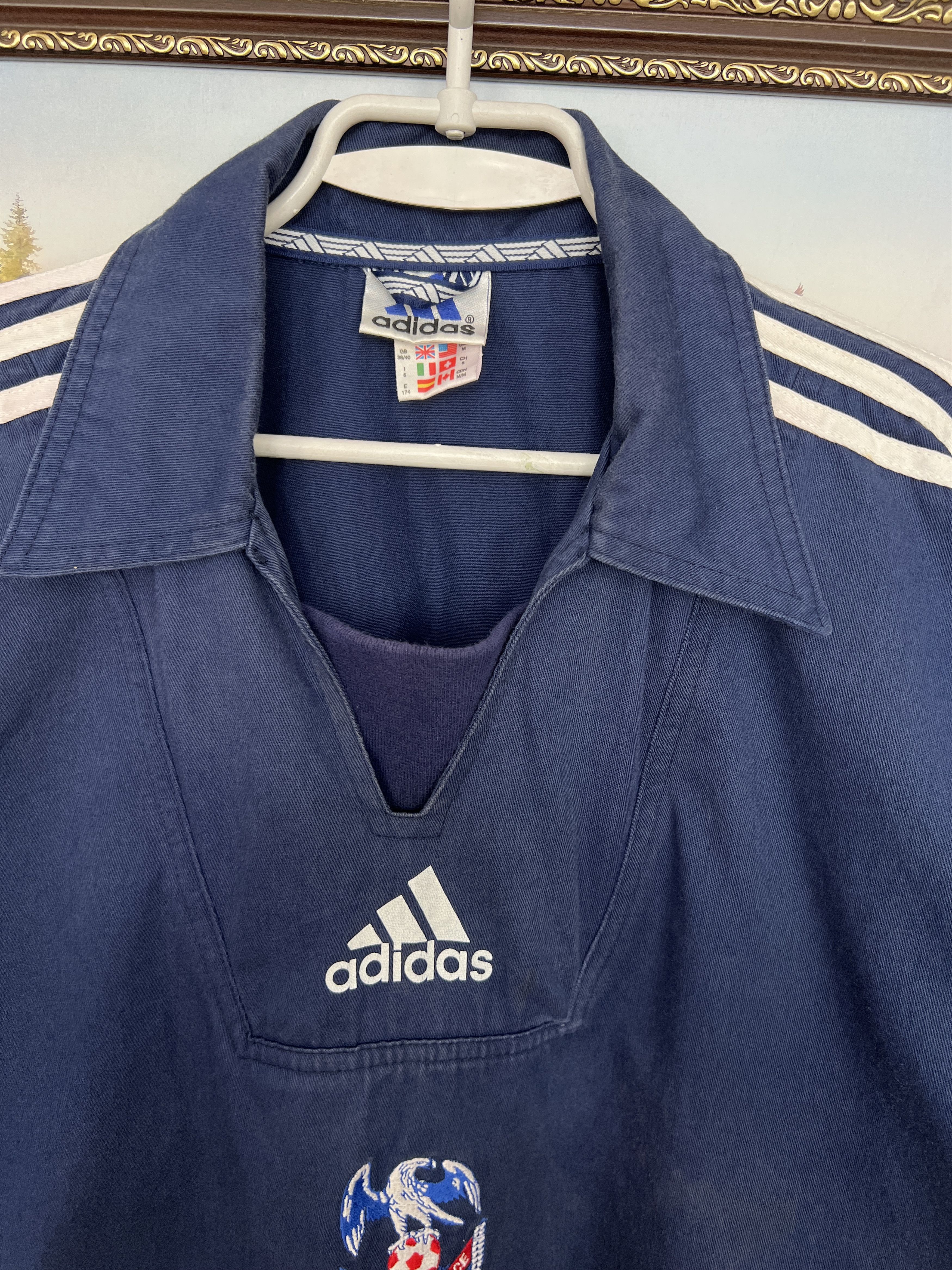 Adidas Vintage 90's Adidas Crystal Palace Football Jacket Soccer Size US M / EU 48-50 / 2 - 5 Thumbnail