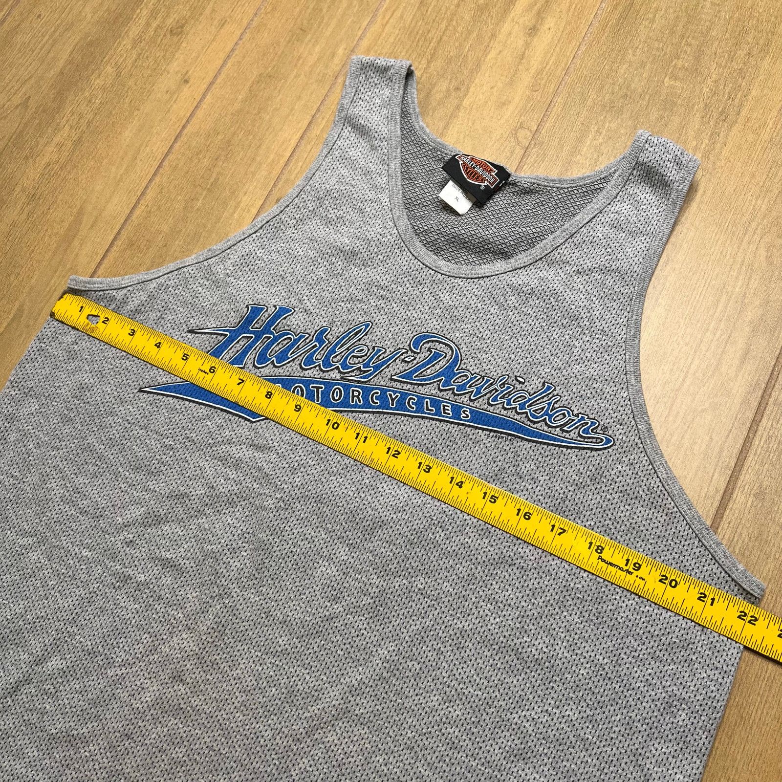 Harley Davidson Vintage 90s Harley Davidson Tank Top Sz XL Reno USA Size US XL / EU 56 / 4 - 7 Thumbnail