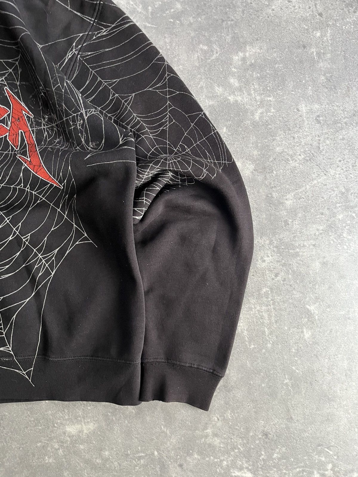 Metallica 2010 Metallica Web AOP Printed Rare Zip Hoodie M Size US M / EU 48-50 / 2 - 15 Thumbnail