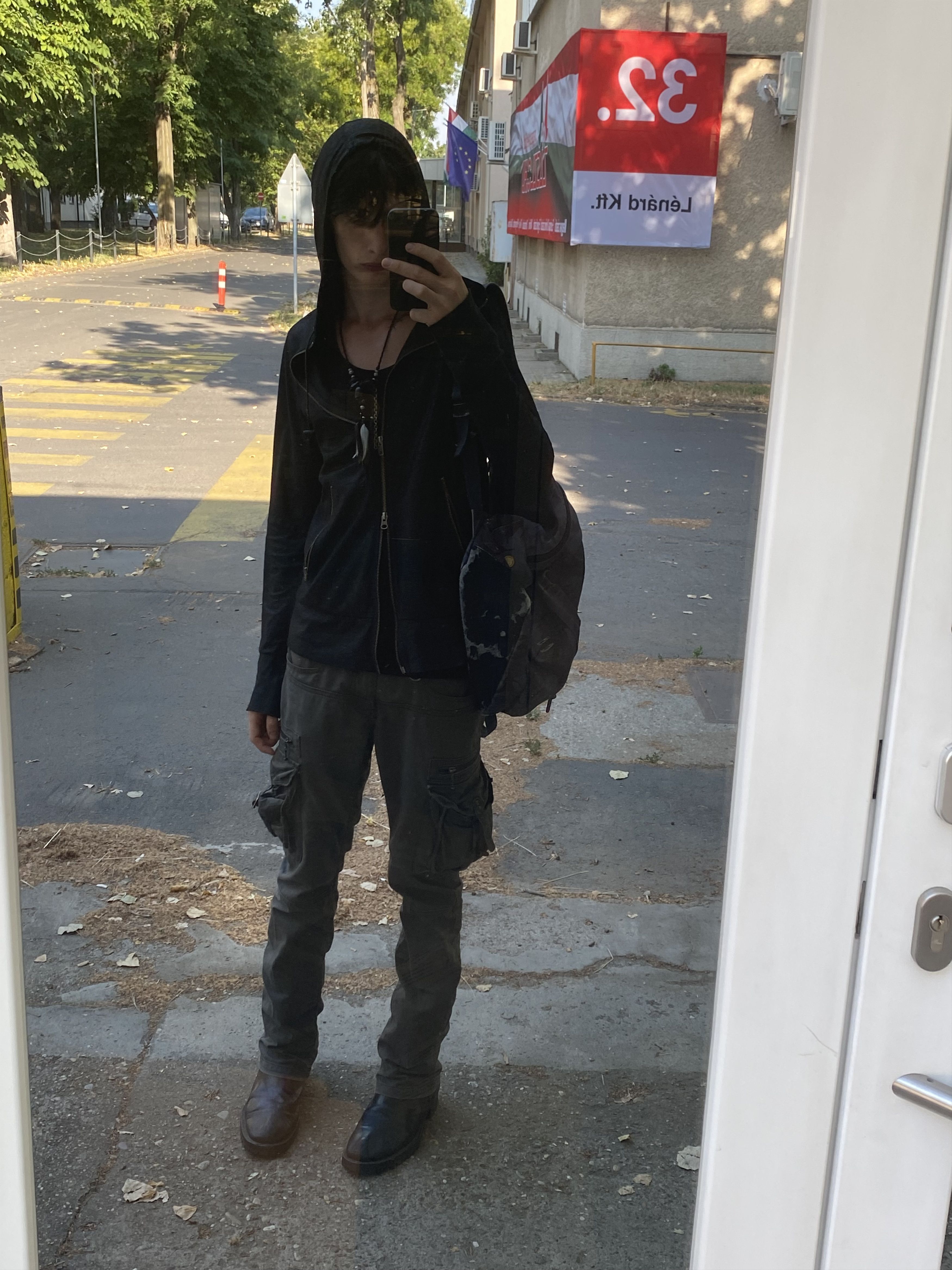If Six Was Nine Jackrose Waxed semi flared pants Size US 29 - 9 Thumbnail