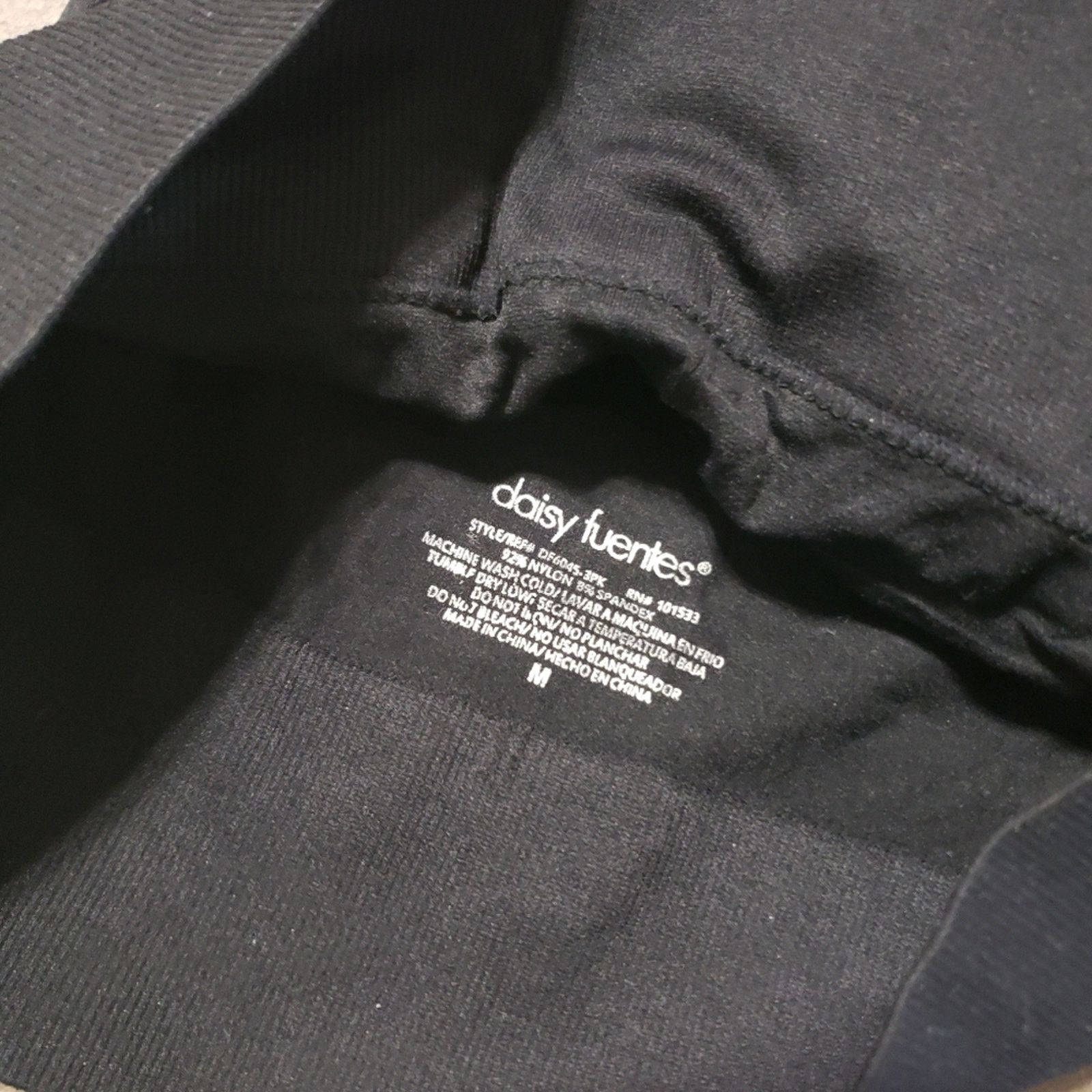 Other Black | DAISY FUENTES | Longline Sport Bra Size ONE SIZE - 3 Thumbnail