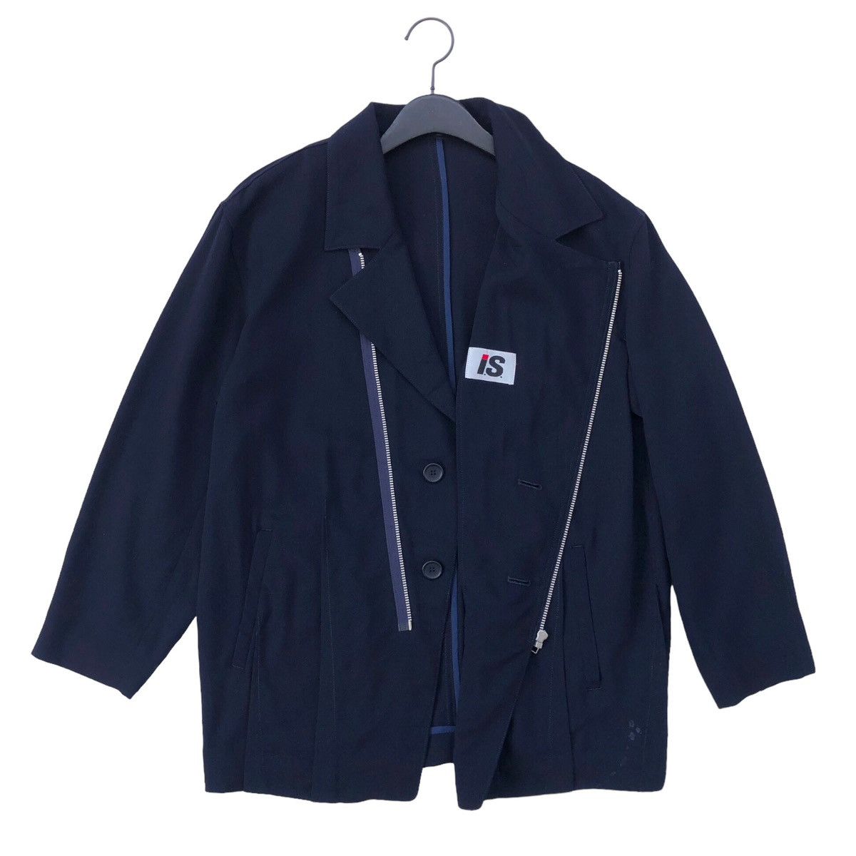 Issey Miyake Issey miyake IS Oblique Zipper Cardigan Blazer Size US M / EU 48-50 / 2 - 4 Thumbnail