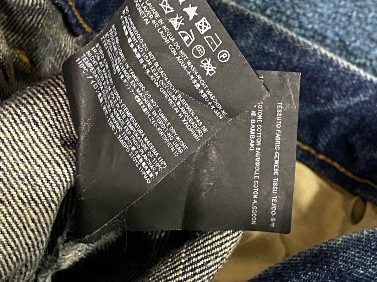 Yves Saint Laurent Yves Saint Laurent Star Denim Skirt Size 27" / US 4 / IT 40 - 6 Thumbnail