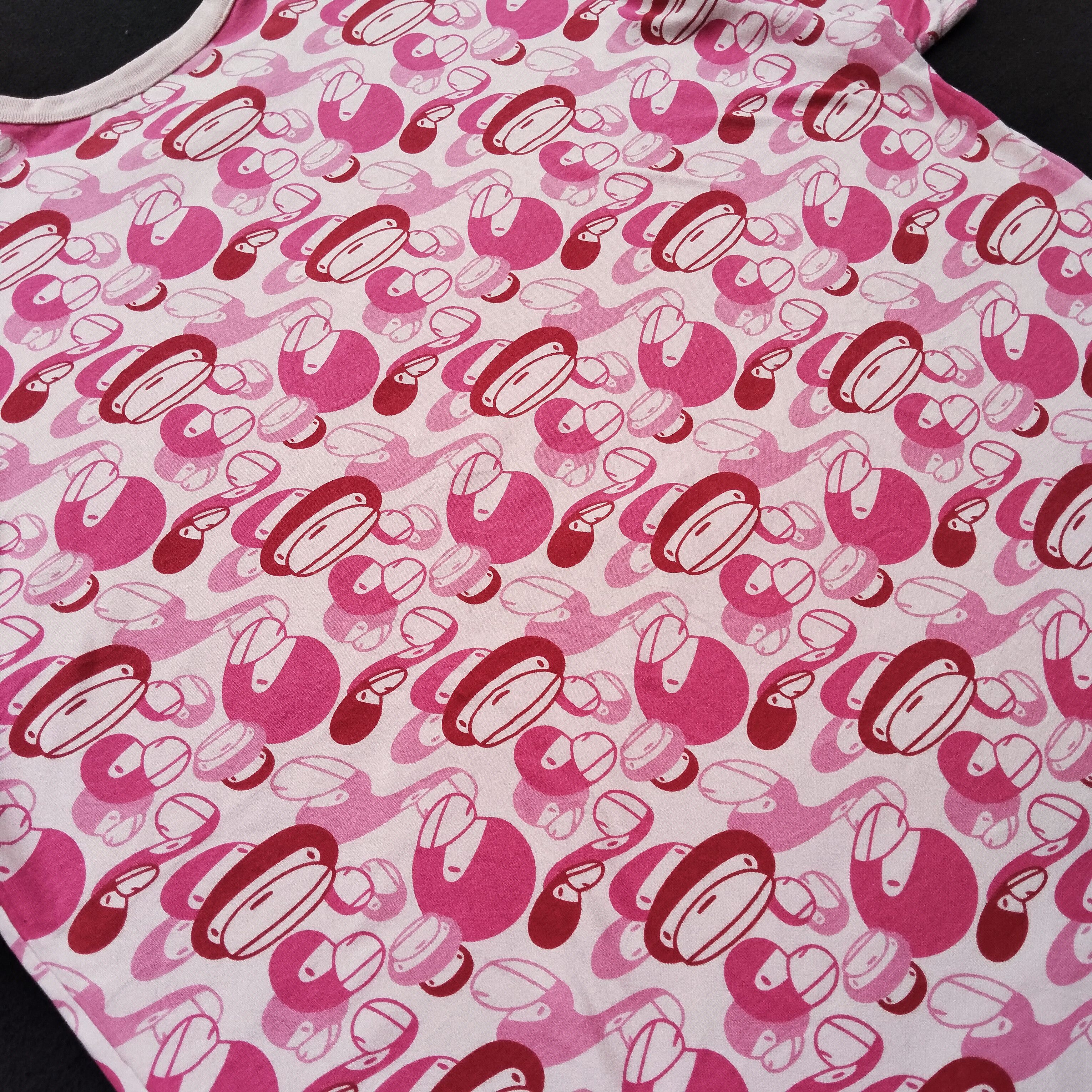 Bape 2007 Baby Milo Reversible Tee Size US XL / EU 56 / 4 - 5 Thumbnail