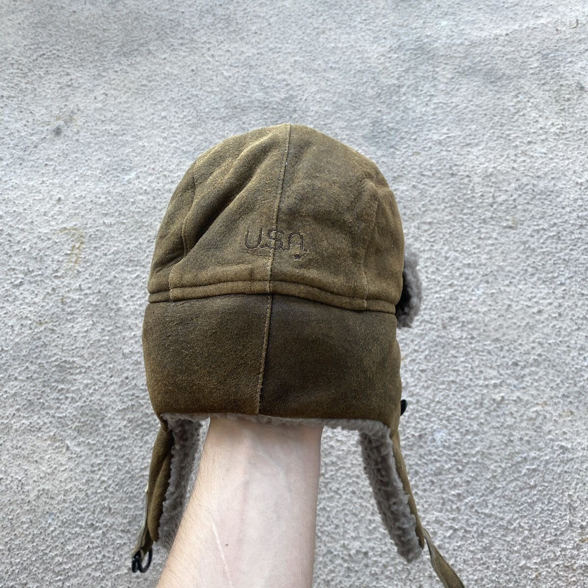 John Varvatos Y2K John Varvatos vibe Lil Peep Trapper Hat Ushanka Made Usa Size ONE SIZE - 3 Thumbnail