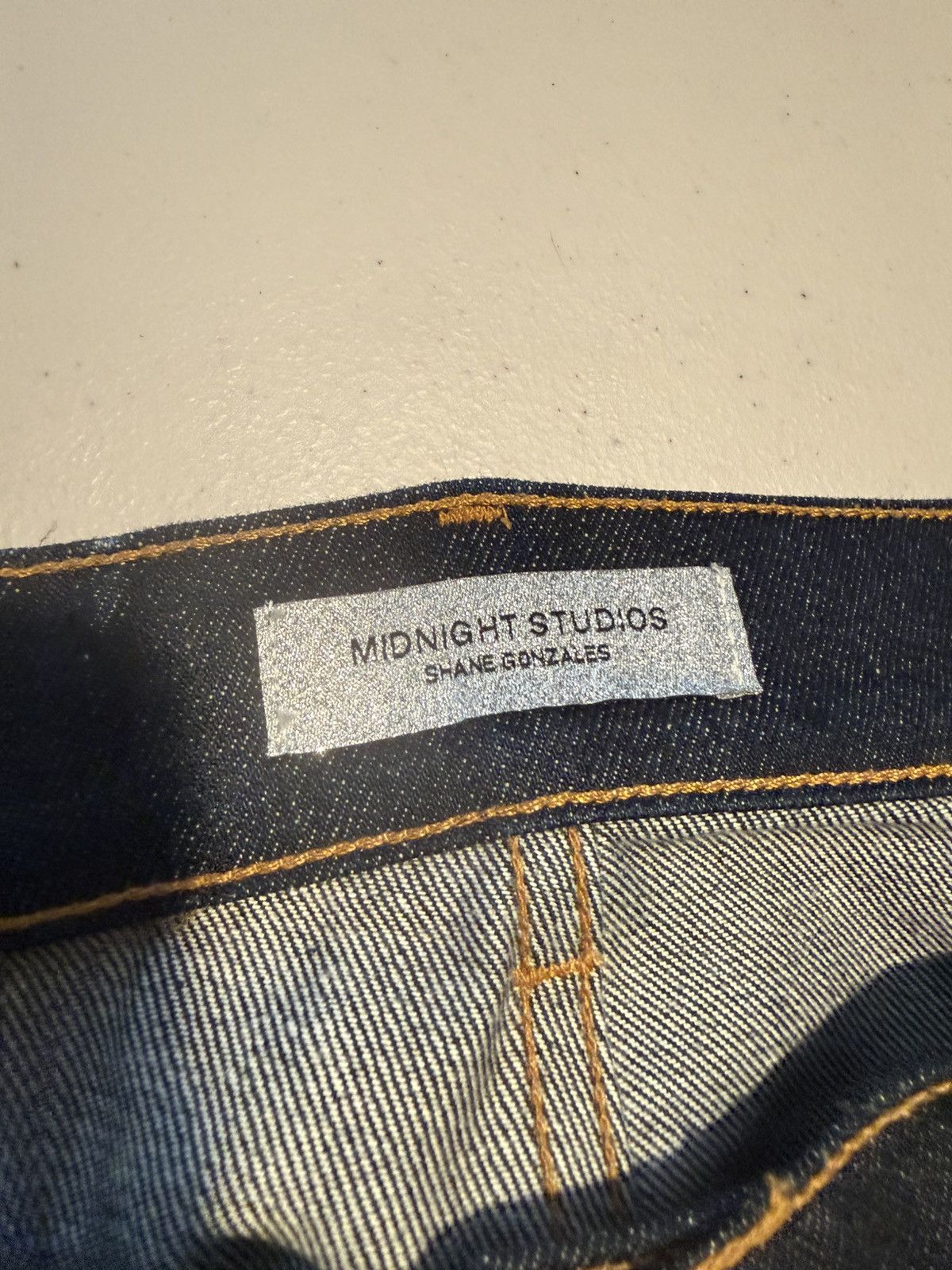 Midnight Studios hollywood 5 pocket dark blue denim jeans | midnight studios Size US 32 / EU 48 - 4 Thumbnail