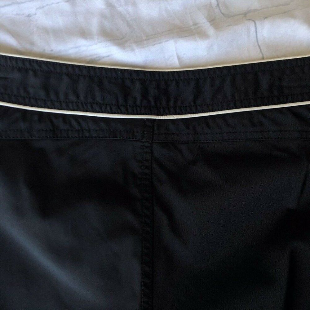 Mexx Mexx Black Pants Beige Trim Straight Leg Size 6 Size 28" / US 6 / IT 42 - 7 Thumbnail