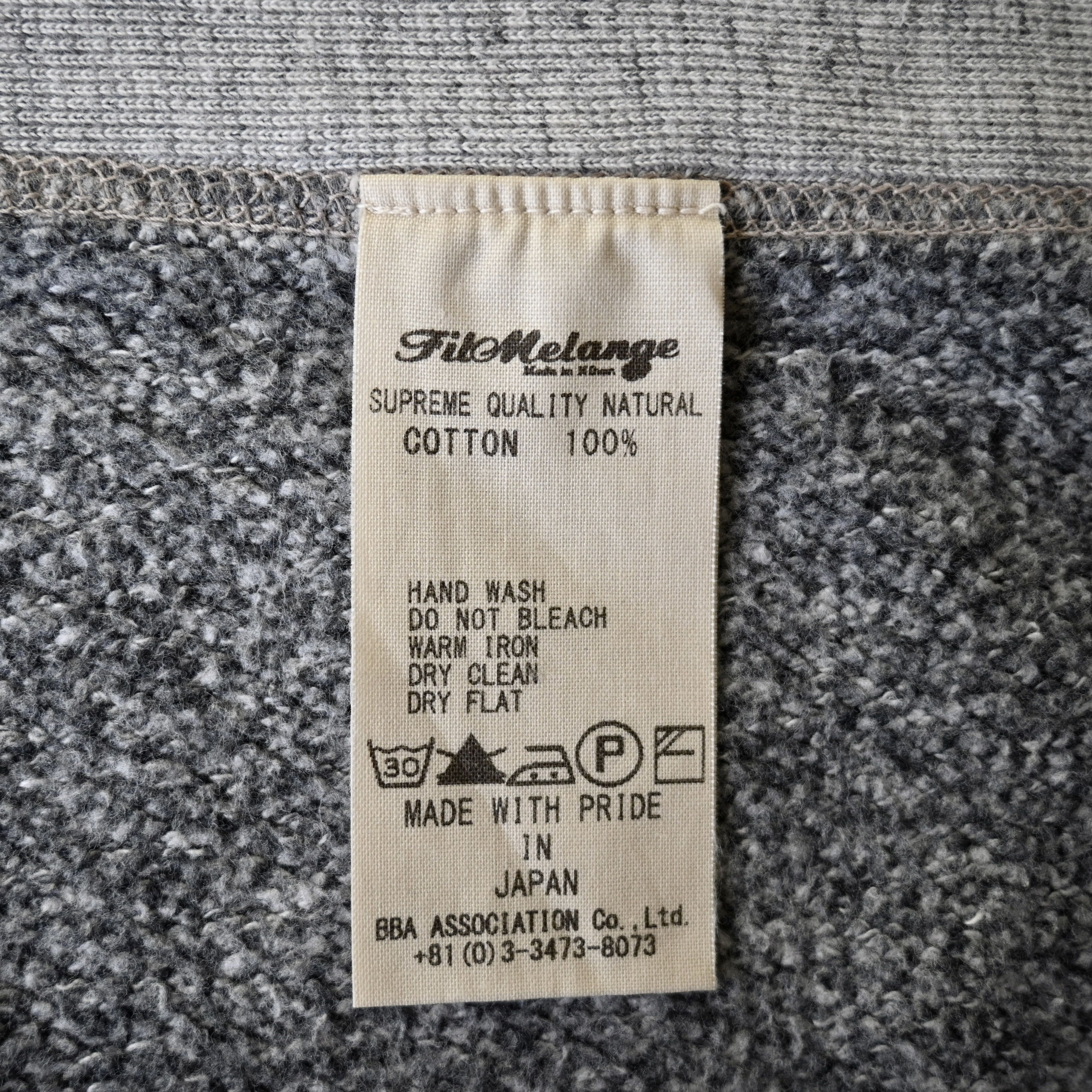 FilMelange FilMelange "WINCENT" loopwheeled cotton crewneck sweatshirt Size US M / EU 48-50 / 2 - 16 Thumbnail