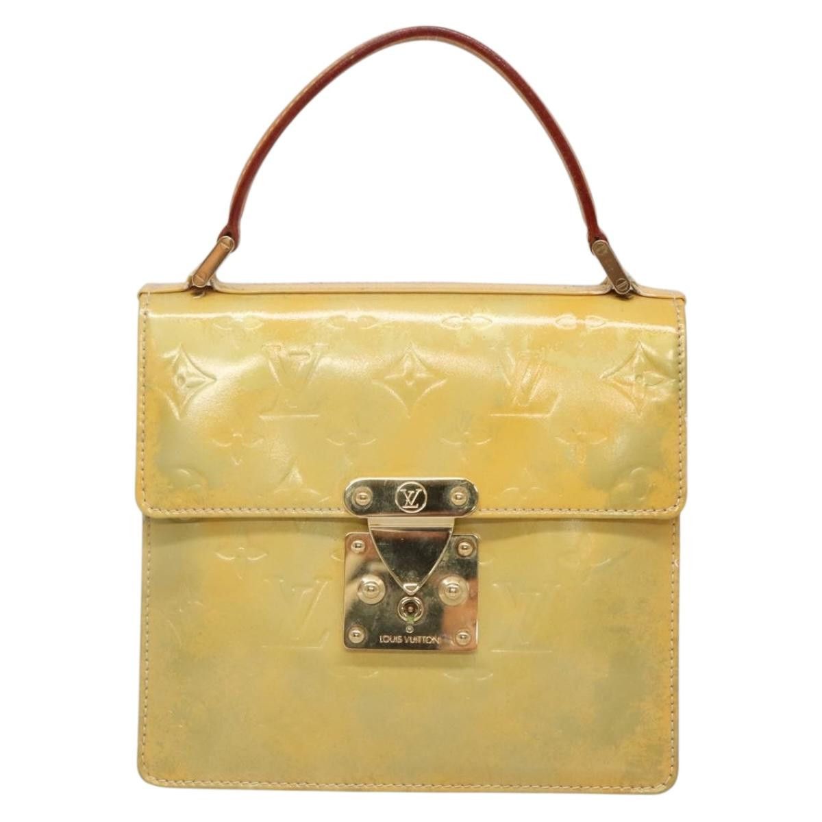 Louis Vuitton LOUIS VUITTON Monogram Vernis Spring Street Hand Bag Gris Size ONE SIZE - 2 Thumbnail