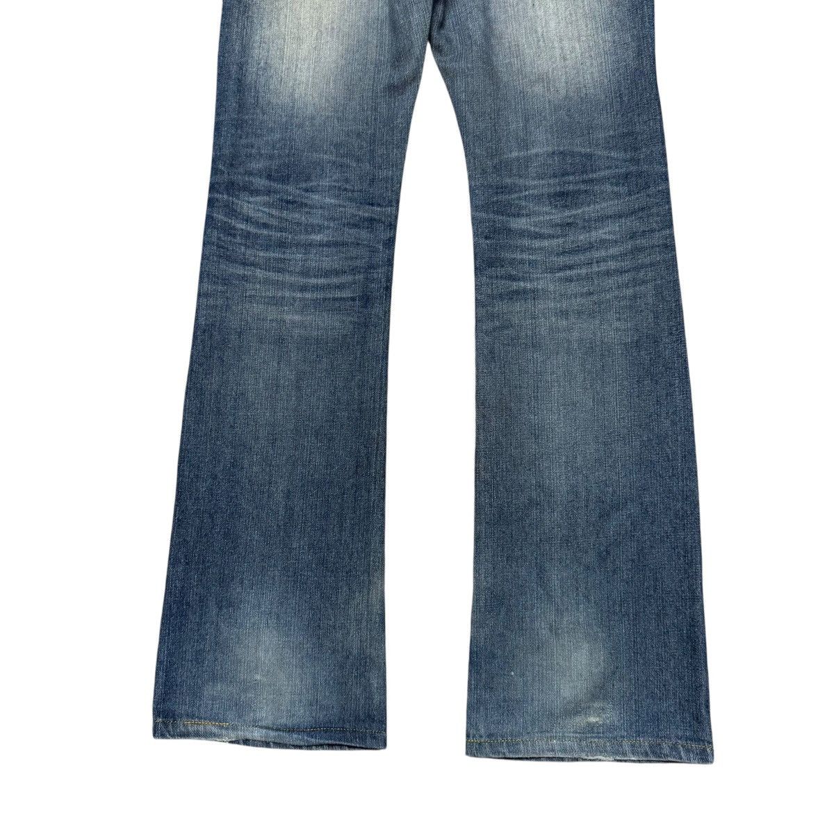 JACKROSE Jackrose Distressed Denim Flare Jeans Size US 30 / EU 46 - 14 Thumbnail