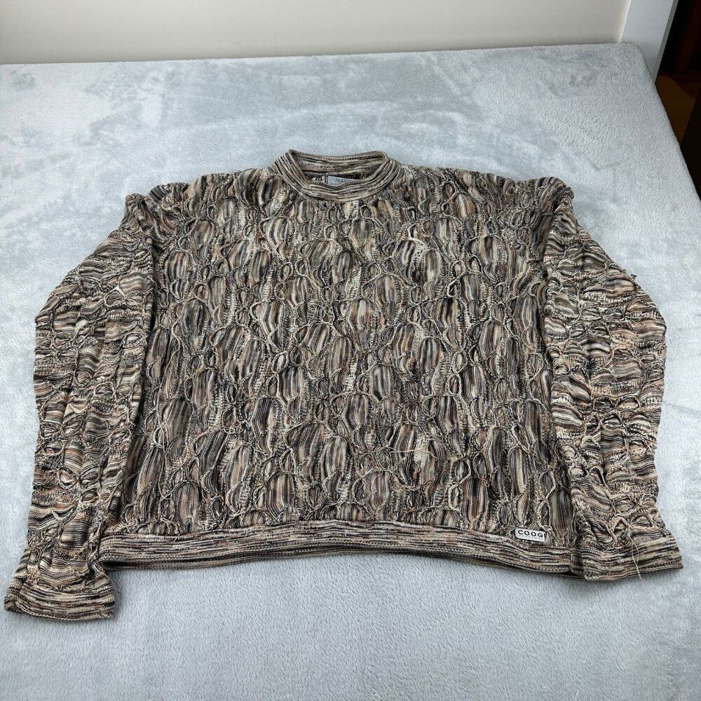 Coogi Coogi Australia Brown Vintage Sweater Men's Size XXL Size US XXL / EU 58 / 5 - 6 Thumbnail