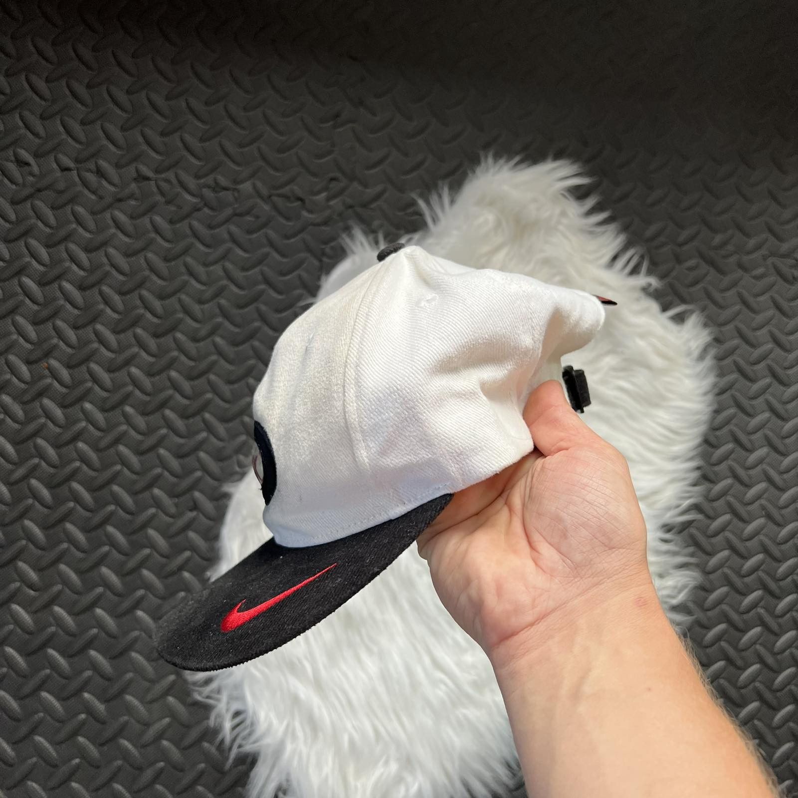 Vintage Vintage Nike Air Swoosh 90s Cap Size ONE SIZE - 2 Thumbnail