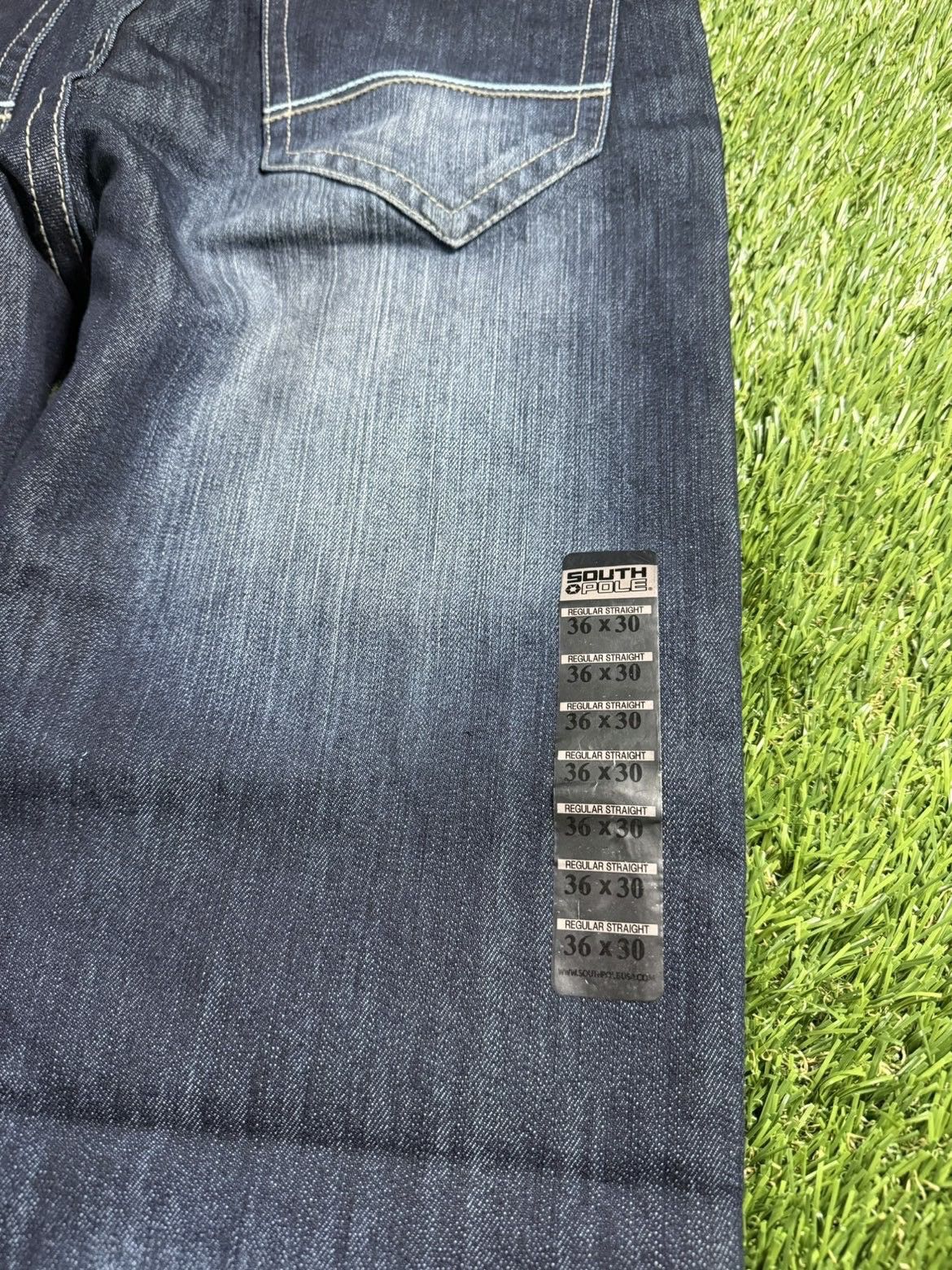 Southpole Vintage Y2K NWT South Pole Baggy Grunge Style Denim Jeans Size US 36 / EU 52 - 4 Thumbnail