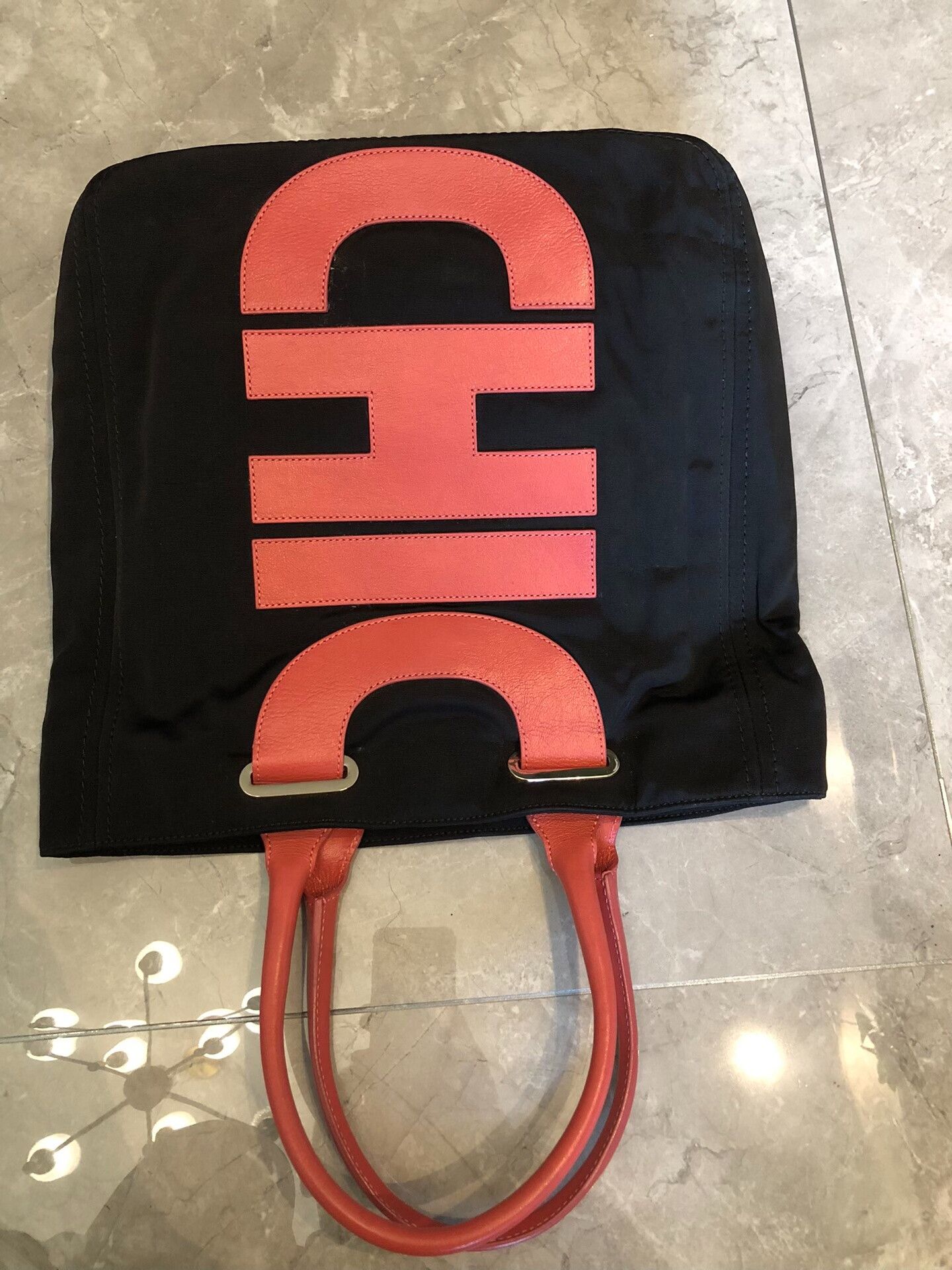 Moschino MOSCHINO New Waterproof Calfskin Logo Handbag Size ONE SIZE - 1 Thumbnail