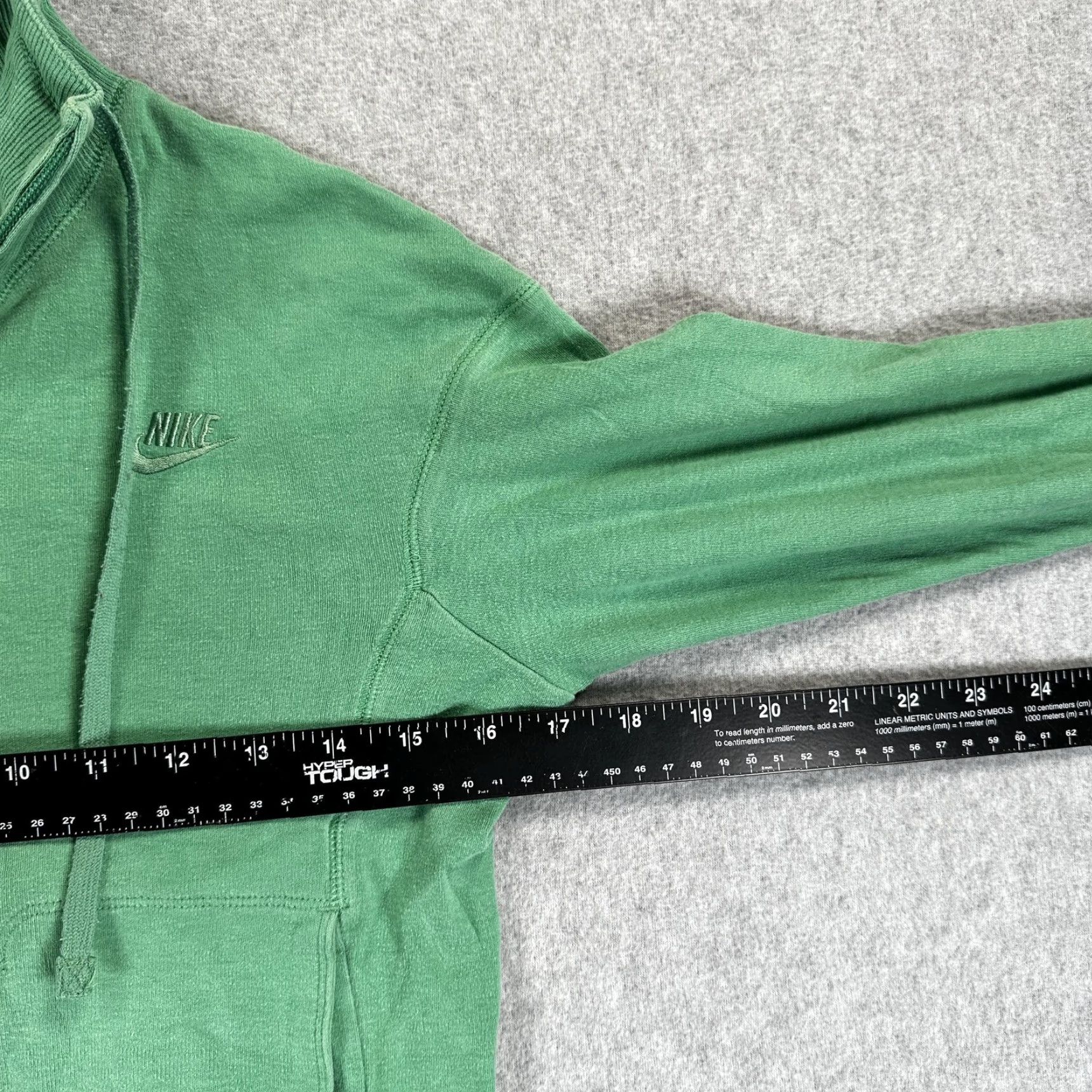 Nike Nike Sportswear Sweatshirt Womens XS Green Full Zip High Neck Size XS / US 0-2 / IT 36-38 - 4 Thumbnail