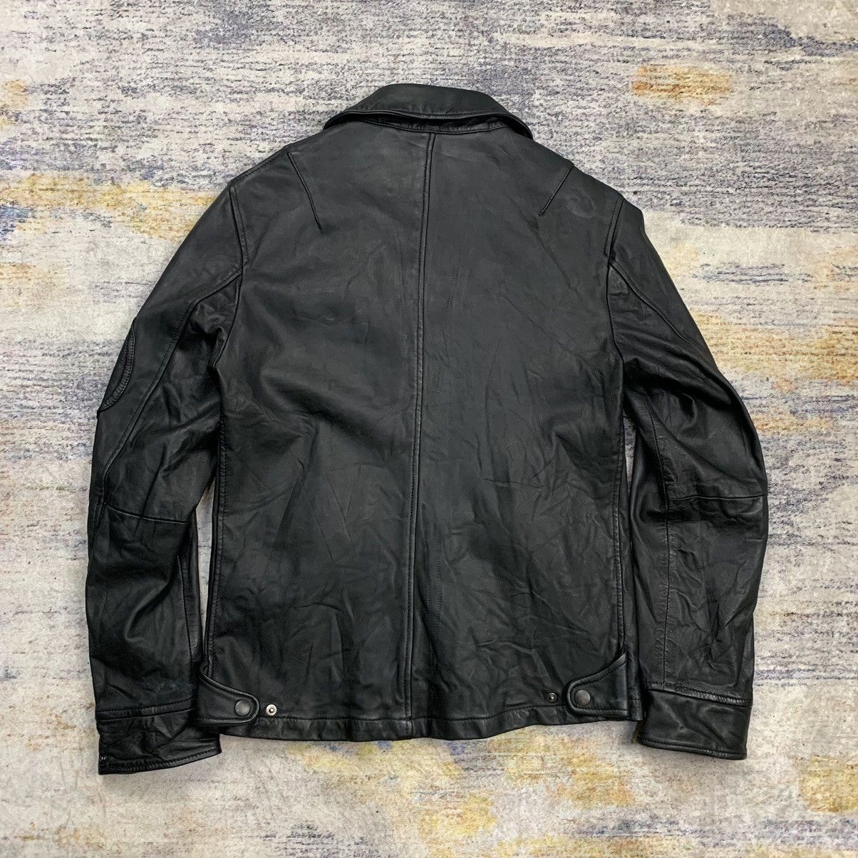 Isamu Katayama Backlash Sage de cret cargo leather jacket Size US M / EU 48-50 / 2 - 3 Thumbnail