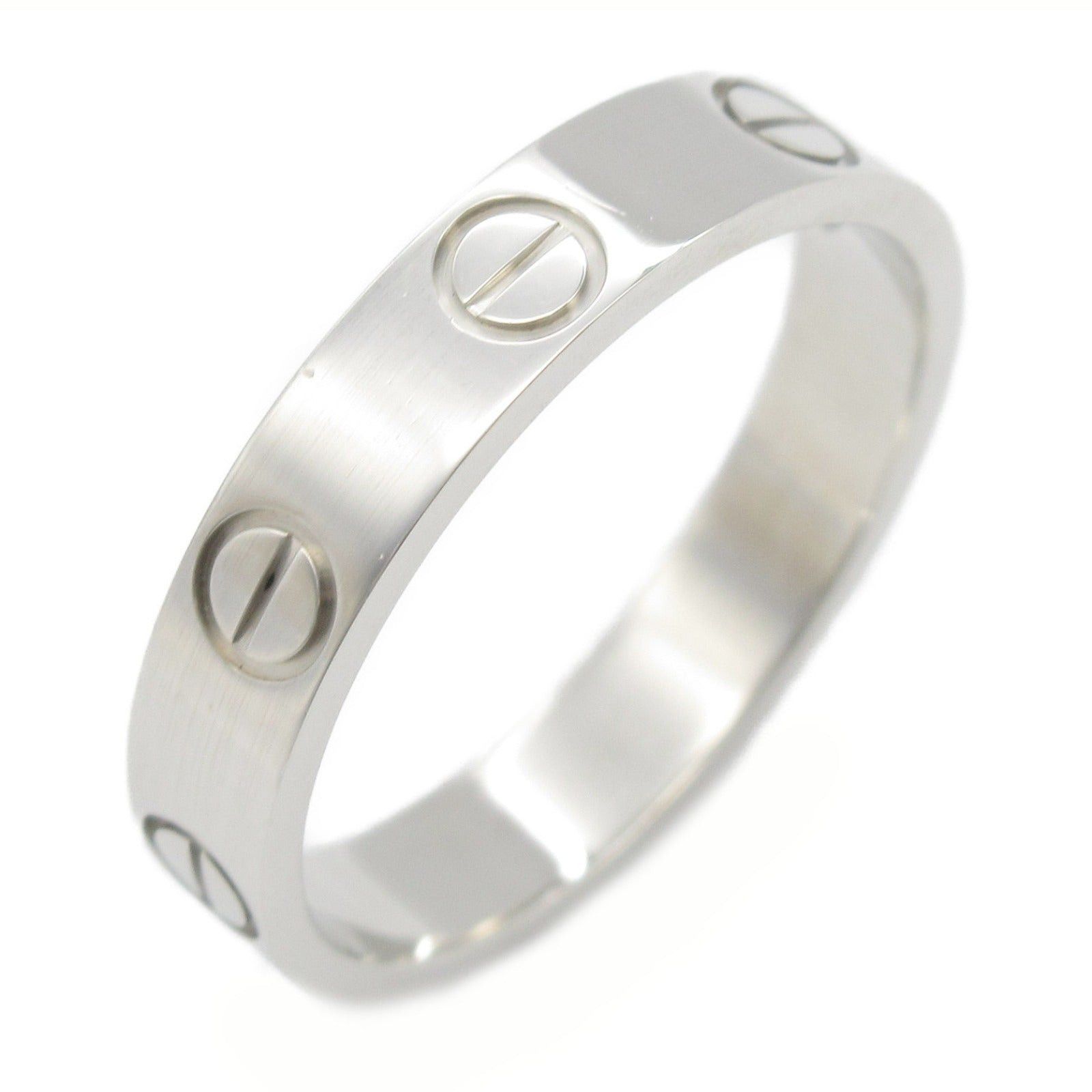 Cartier Cartier Mini Love Ring Pt950 Platinum Silver Size ONE SIZE - 1 Thumbnail