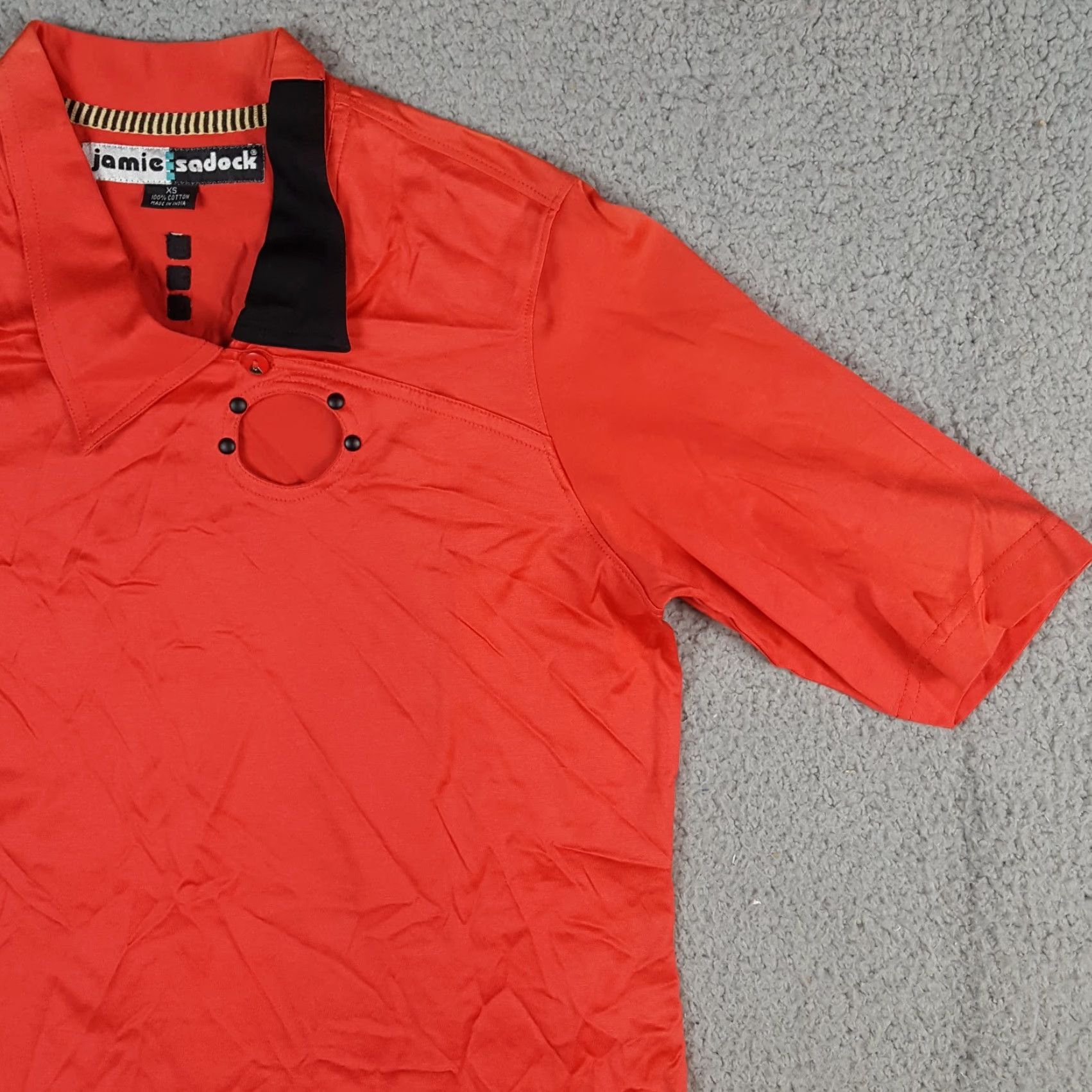 Vintage VINTAGE Jamie Sadock Polo Shirt Women's XS Button Collar Golf Polo Shirt Size XS / US 0-2 / IT 36-38 - 5 Thumbnail