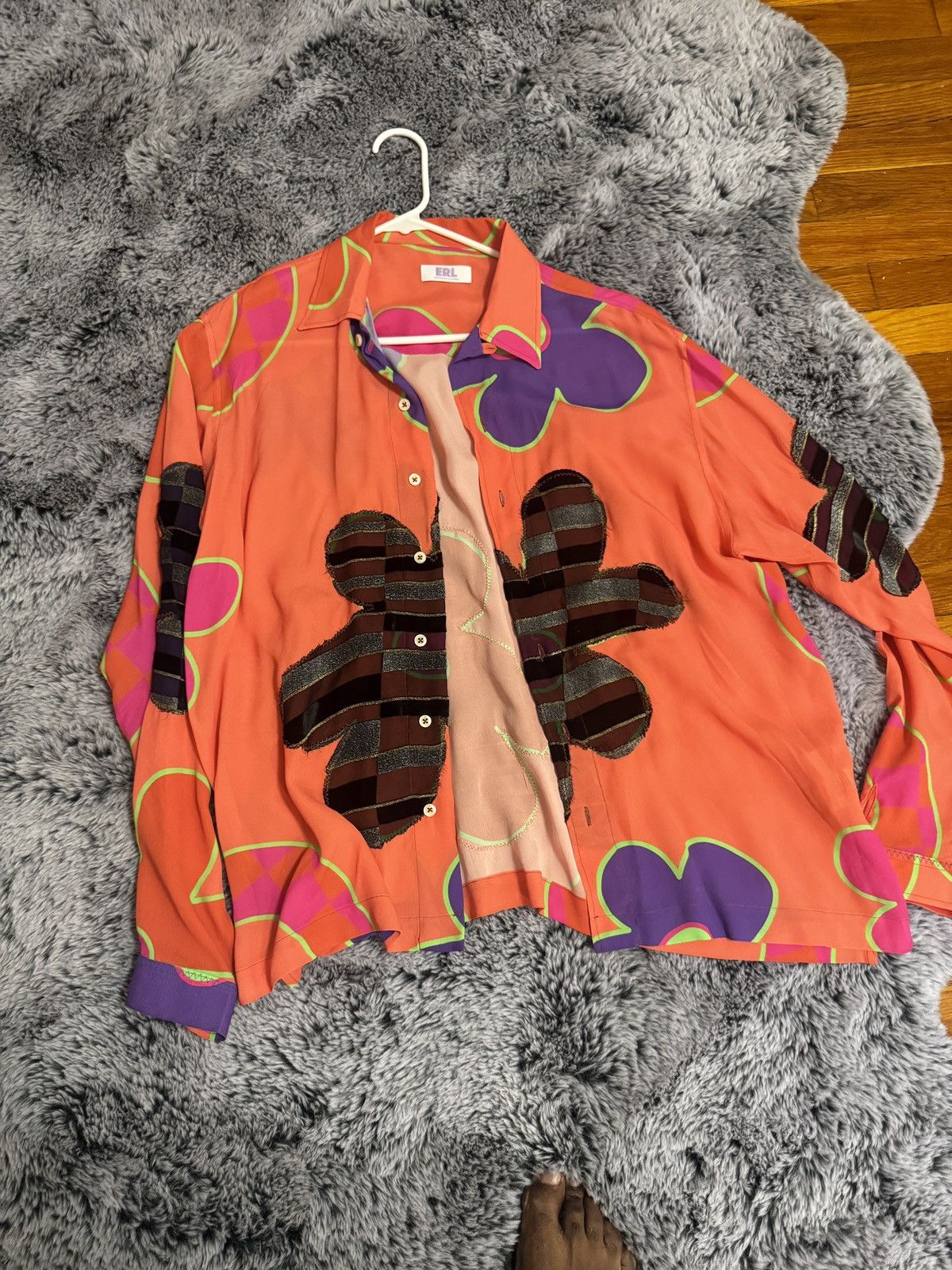 ERL ERL graphic-print long sleeve shirt Size US M / EU 48-50 / 2 - 2 Thumbnail