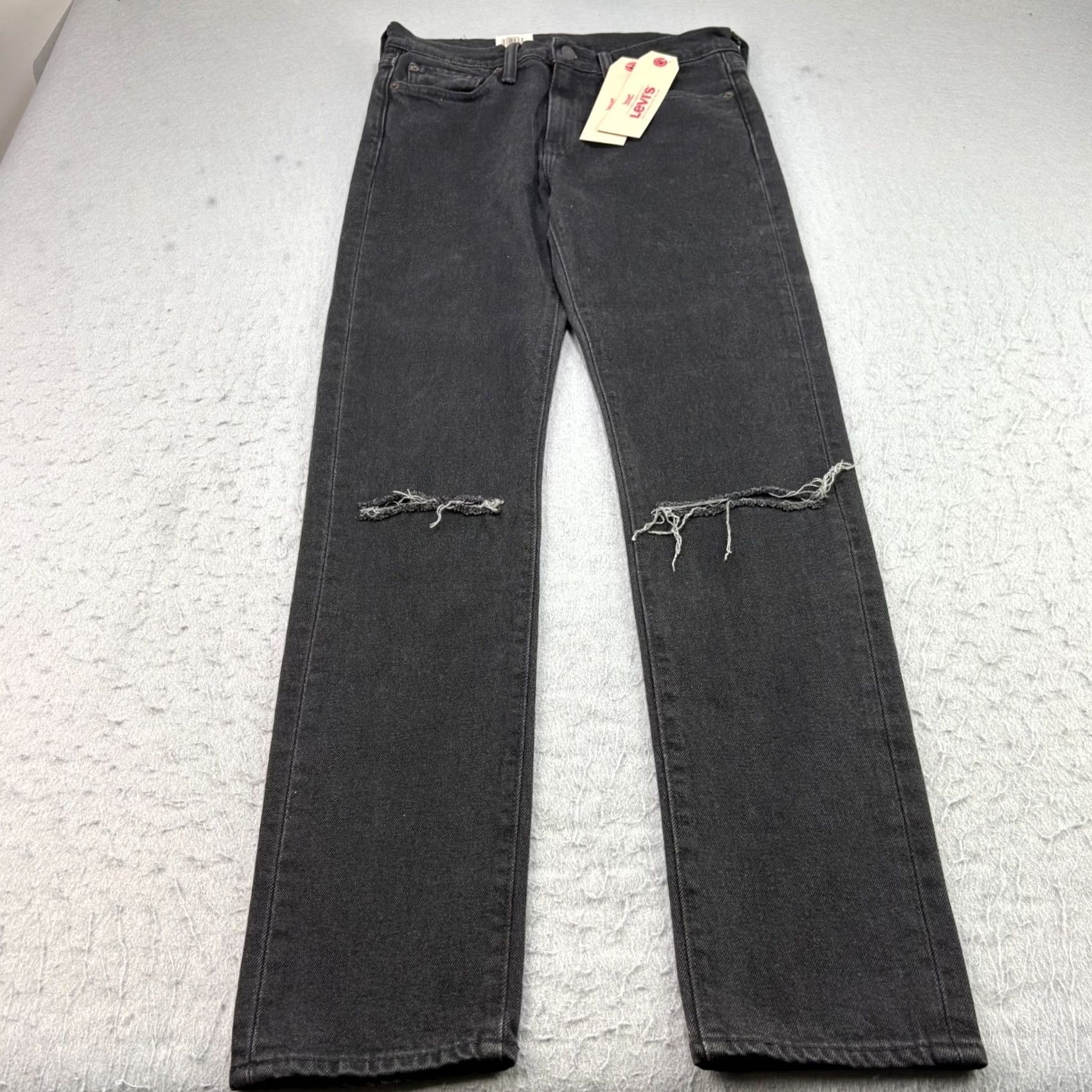 Levi's Levi's Jeans Slim 510 29x32 Black Denim Distressed 31 Inseam Regular 29 Black Mens Jeans Skinny Distressed Logo Levi's Pants Shop Jeans Size US 29 - 2 Thumbnail