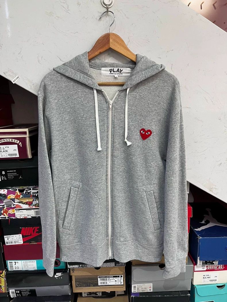 Comme des Garcons Comme Des Garcons Love hooded coat Size L / US 10 / IT 46 - 1 Thumbnail