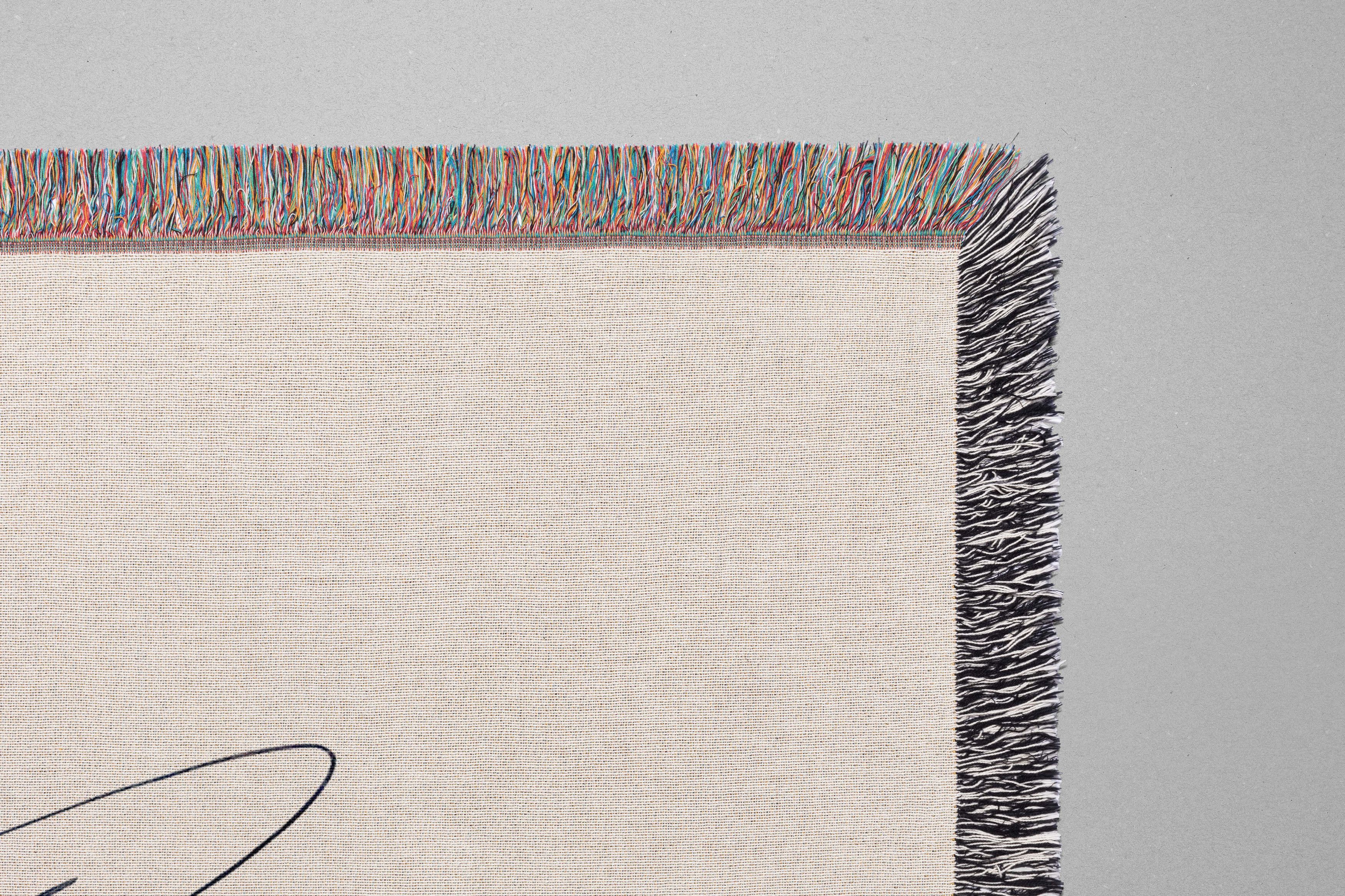 Raf Simons Raf Simons Blanket Woven Art Poster Fashion Gift Logo Size ONE SIZE - 4 Thumbnail