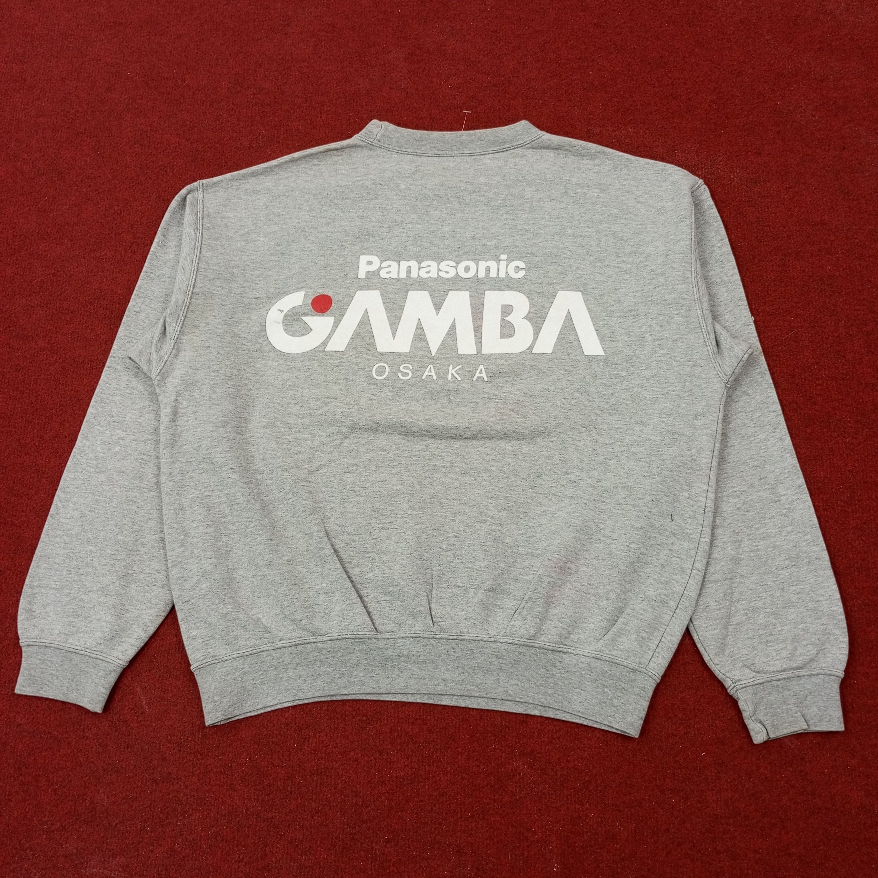Japanese Brand Panasonic Gamba Osaka Japanese Sweatshirt c237n18 Size US L / EU 52-54 / 3 - 3 Thumbnail