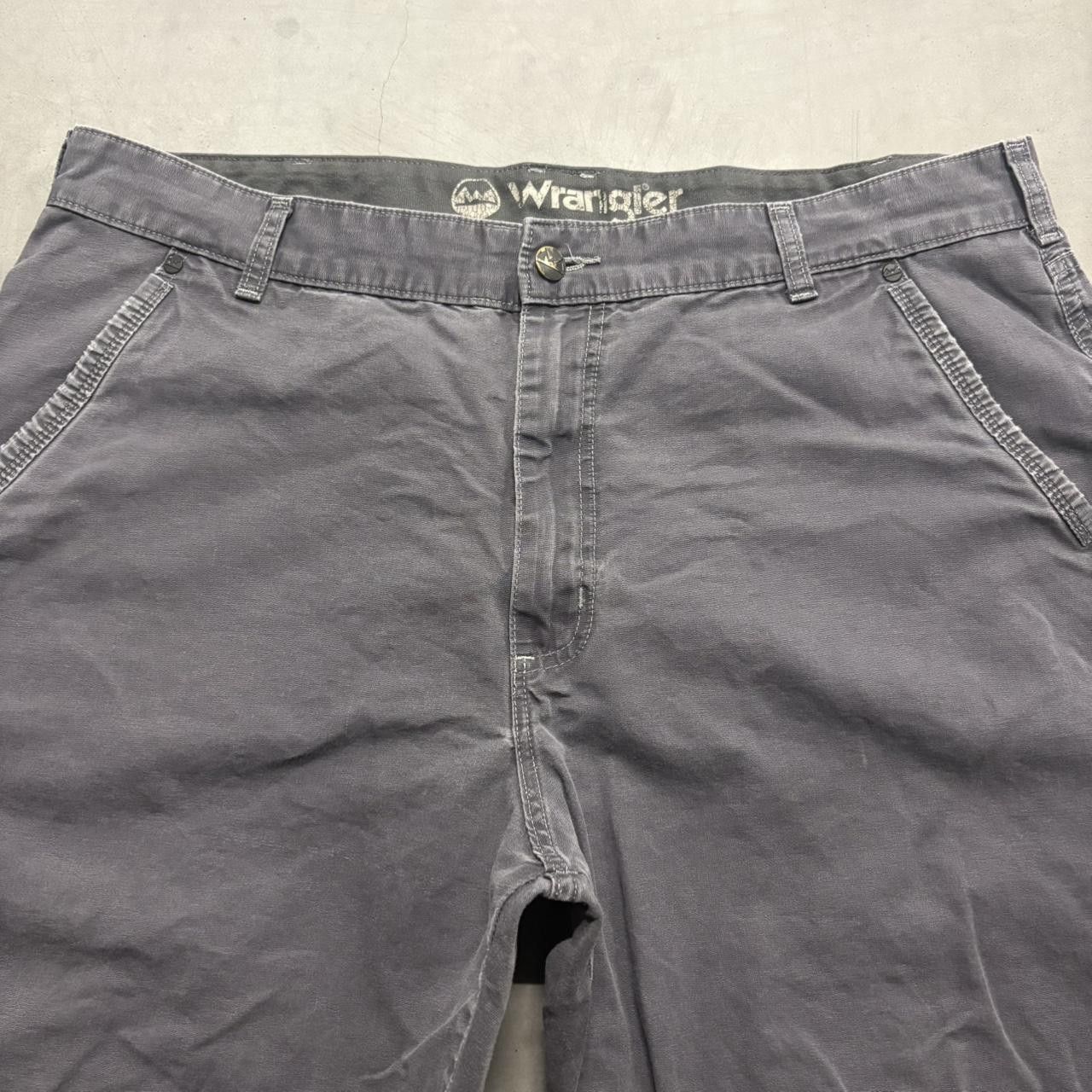 Vintage Crazy Vintage Y2K/2000s Super Baggy Grey Workwear Style Streetwear Pants! Size US 38 / EU 54 - 4 Thumbnail