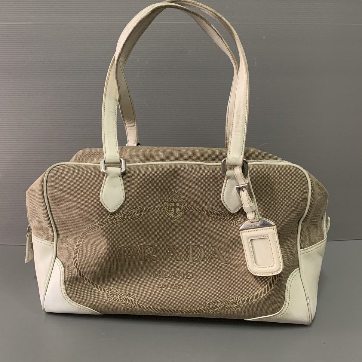 Prada Prada Canvas Shoulder Bag Size ONE SIZE - 20 Thumbnail