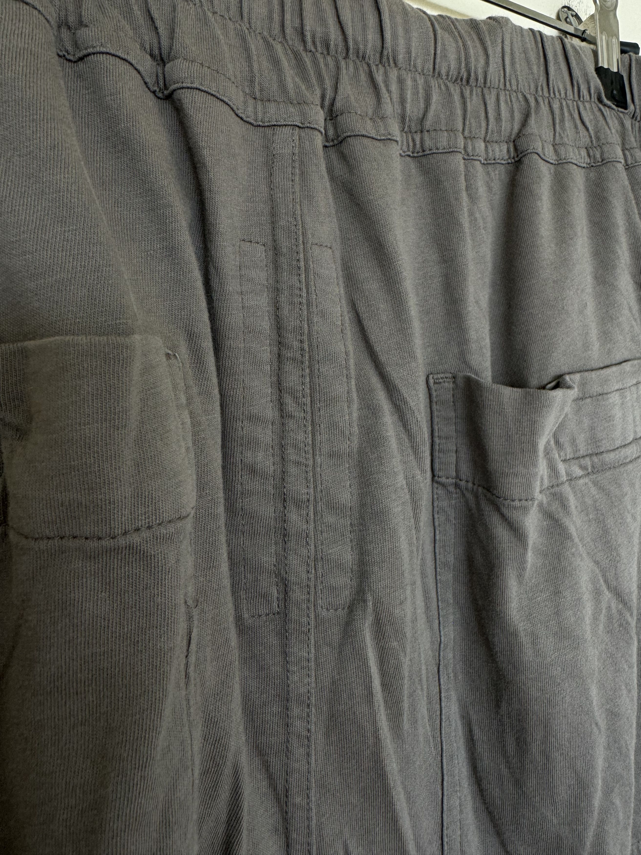 Rick Owens Drkshdw Rick Owens Beige Lounge Pant Sombra Oscura Size US 30 / EU 46 - 7 Thumbnail