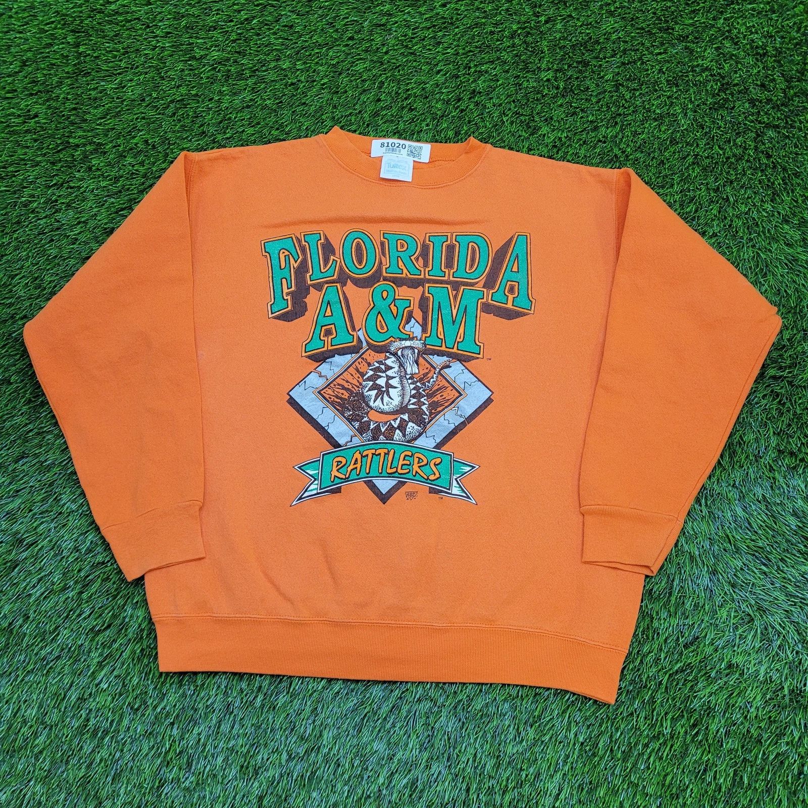 Tultex Vintage Florida A&M Rattlers Sweatshirt Womens XL 23x24 USA Size US XL / EU 56 / 4 - 1 Thumbnail