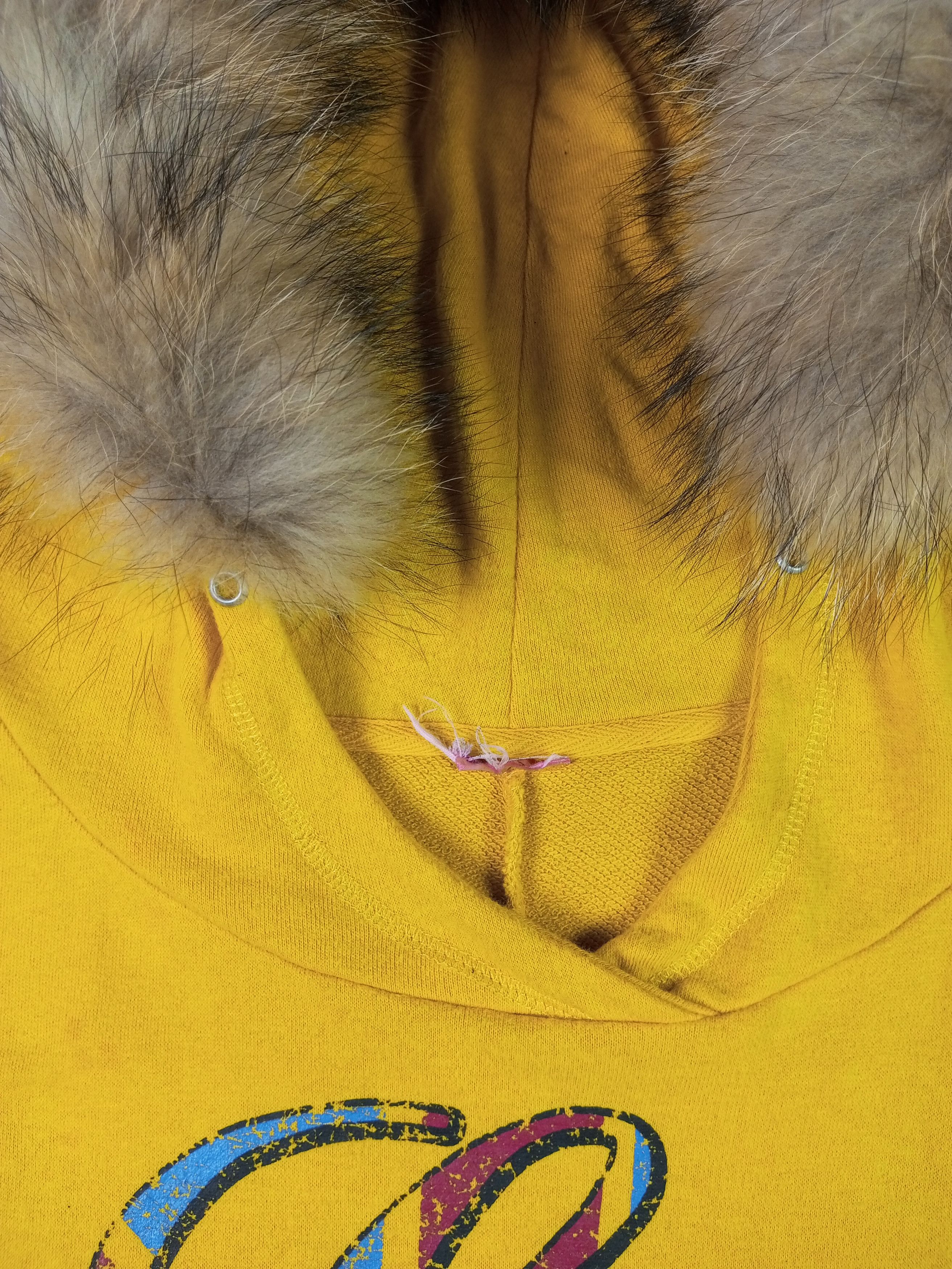 Issey Miyake × Japanese Brand × Le Grande Bleu (L.G.B.) "CUT TAG" Stockton Japanese Brand Batwing Fur Hoodie Size S / US 4 / IT 40 - 10 Thumbnail
