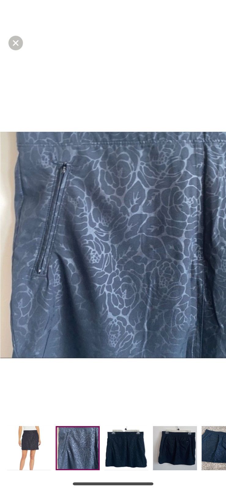 Orvis Orvis large floral Athleisure skort Size 34" / US 12 / IT 48 - 3 Thumbnail