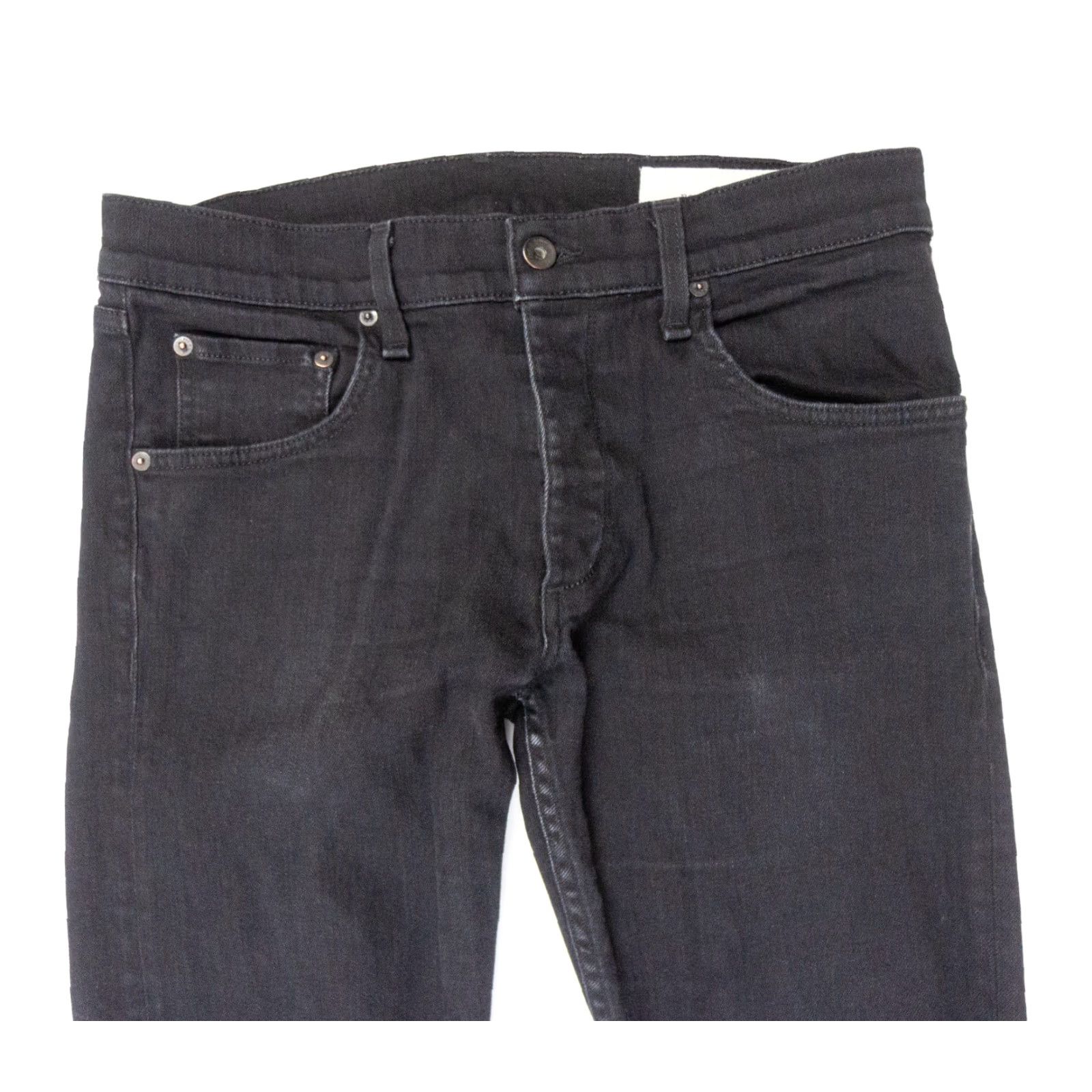 Rag & Bone Rag & Bone Men's Super Skinny Jeans 34 Black Denim Pants Regular Fit Size US 34 / EU 50 - 2 Thumbnail