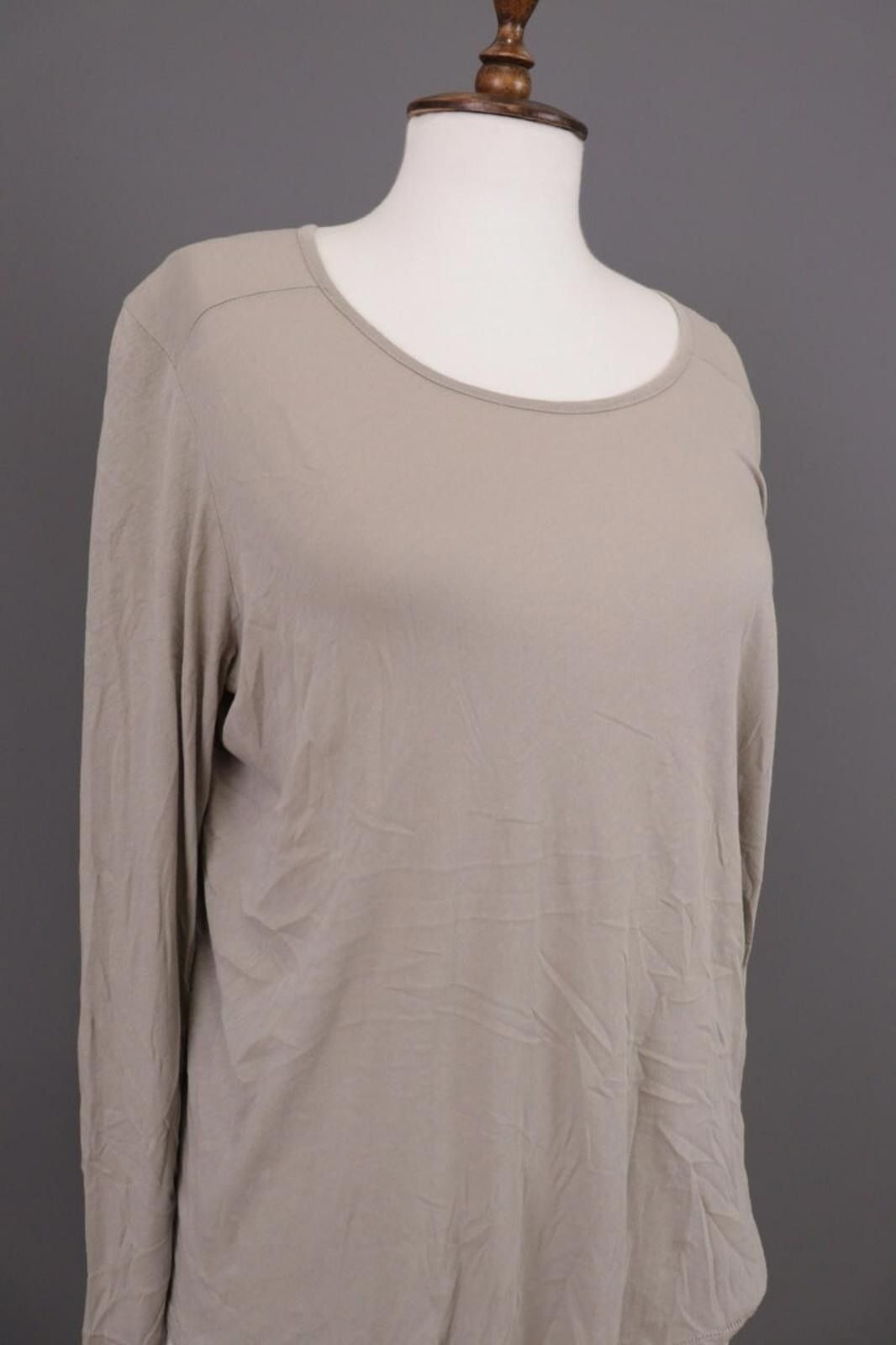Oscar De La Renta Oska Beige Lagenlook Relaxed Pullover Top Size 2 / M Size XS / US 0-2 / IT 36-38 - 7 Thumbnail