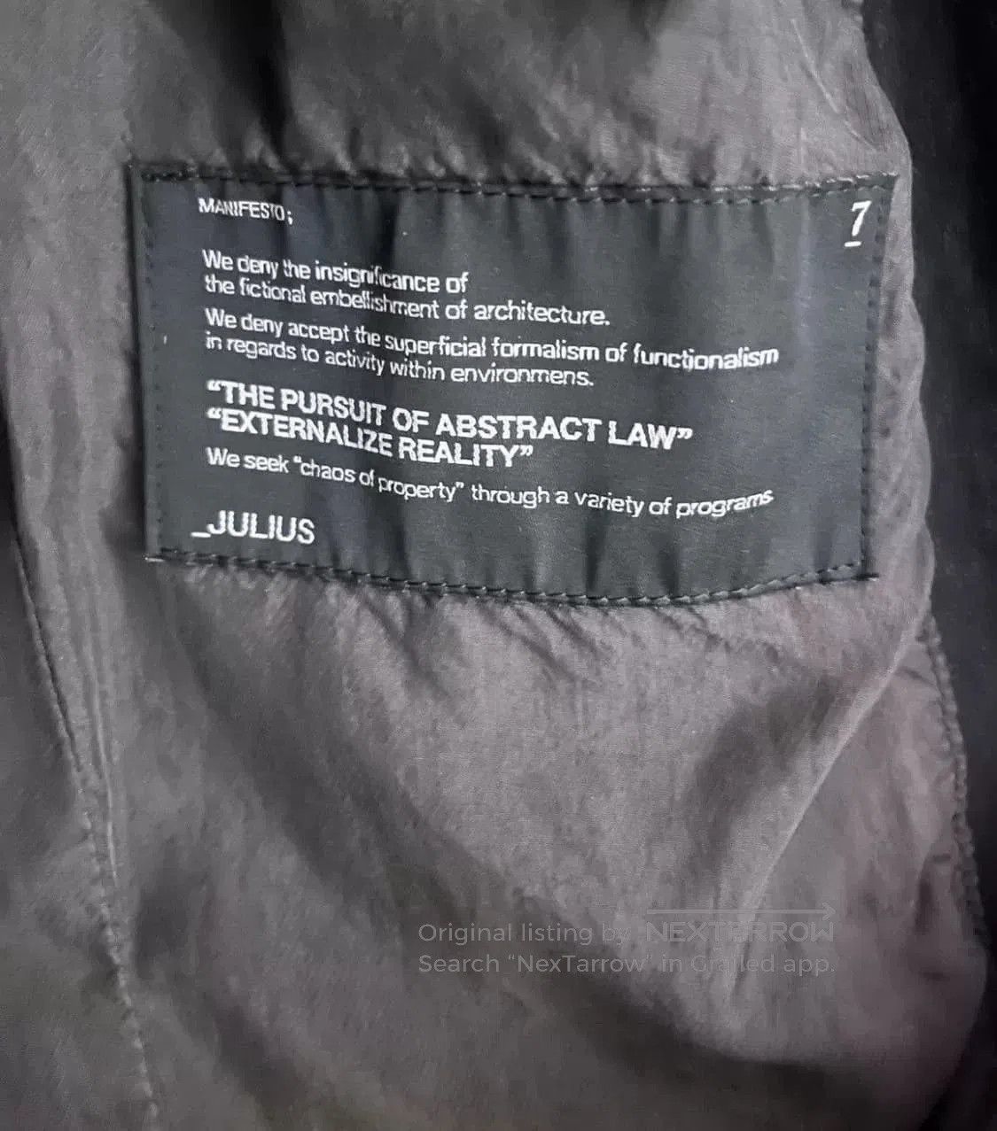Julius Julius Vintage Prometheus Leather Jacket. Size US M / EU 48-50 / 2 - 5 Thumbnail