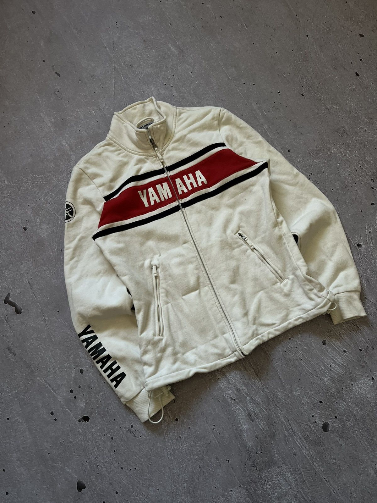 Yamaha YAMAHA Vintage Retro Racing Motorcycle Women's Jacket Size M Size M / US 6-8 / IT 42-44 - 1 Thumbnail