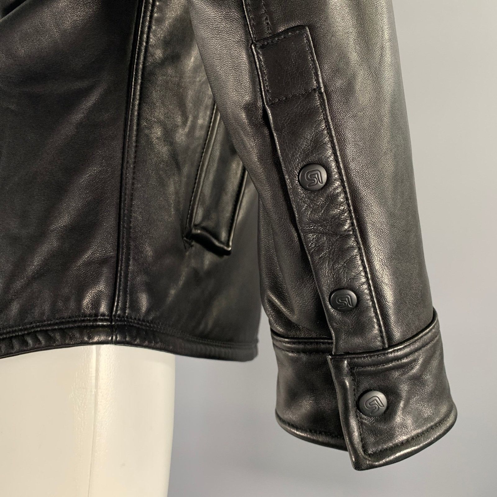 Rogue ROGUE Size M Black Leather Jacket Size US M / EU 48-50 / 2 - 4 Thumbnail