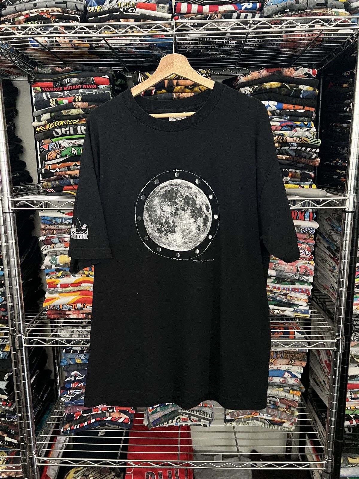 Arts & Science 2002 Moon Phases Griffith Observatory Solar System Tee Size US XL / EU 56 / 4 - 1 Thumbnail