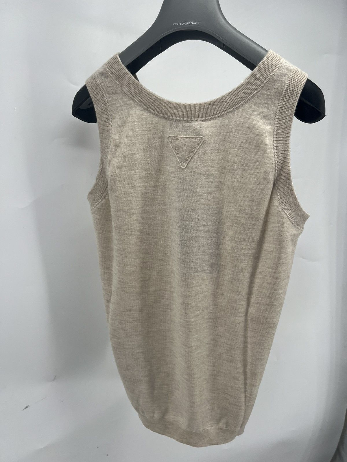 Prada Mens Prada Cashmere Tank Top Beige Size L RRP $1.8K Size US L / EU 52-54 / 3 - 4 Thumbnail