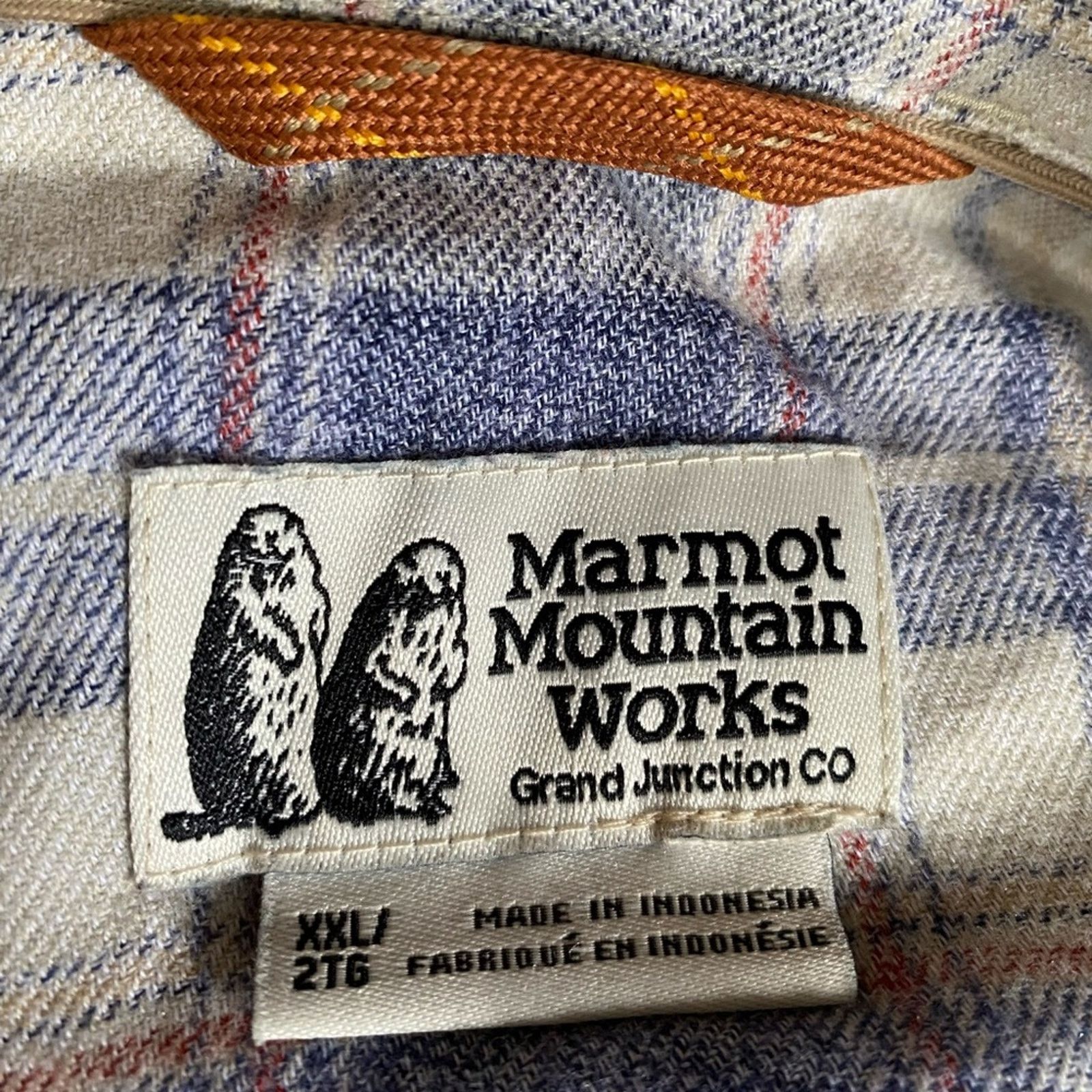 Marmot MARMOT $85 Men's Fairfax Heathered Midweight Flannel XXL EUC Size US XXL / EU 58 / 5 - 4 Thumbnail