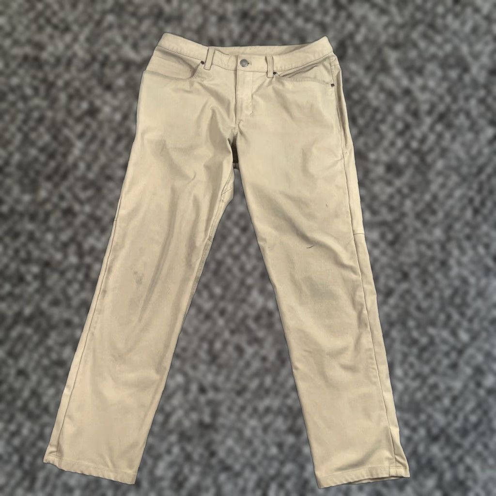Lululemon Men's ABC Pant Chino Regular Fit Size 31 Inseam 29 Tan