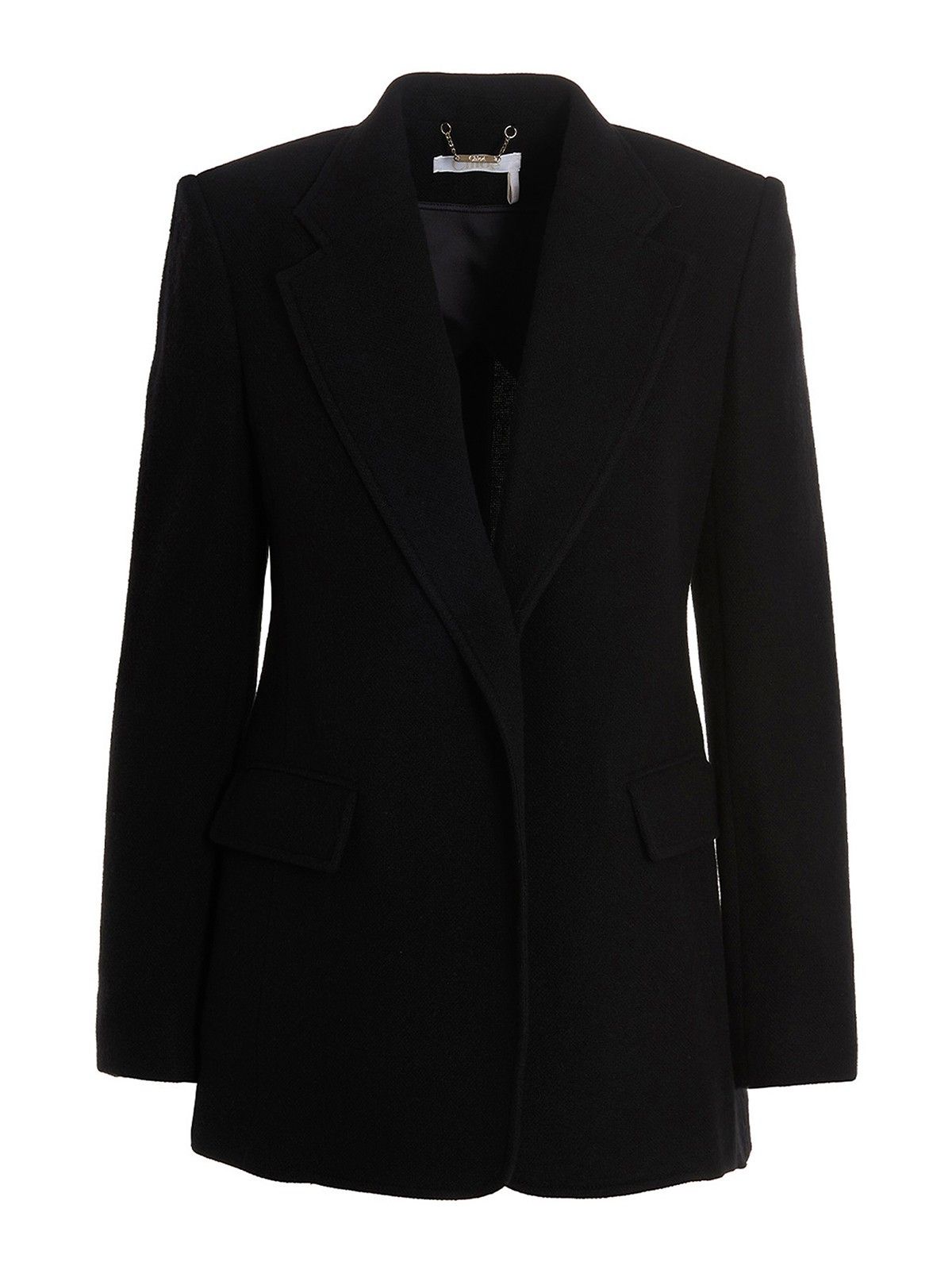 Chloe o1y0825 Blazer in Black Size S / US 4 / IT 40 - 1 Thumbnail