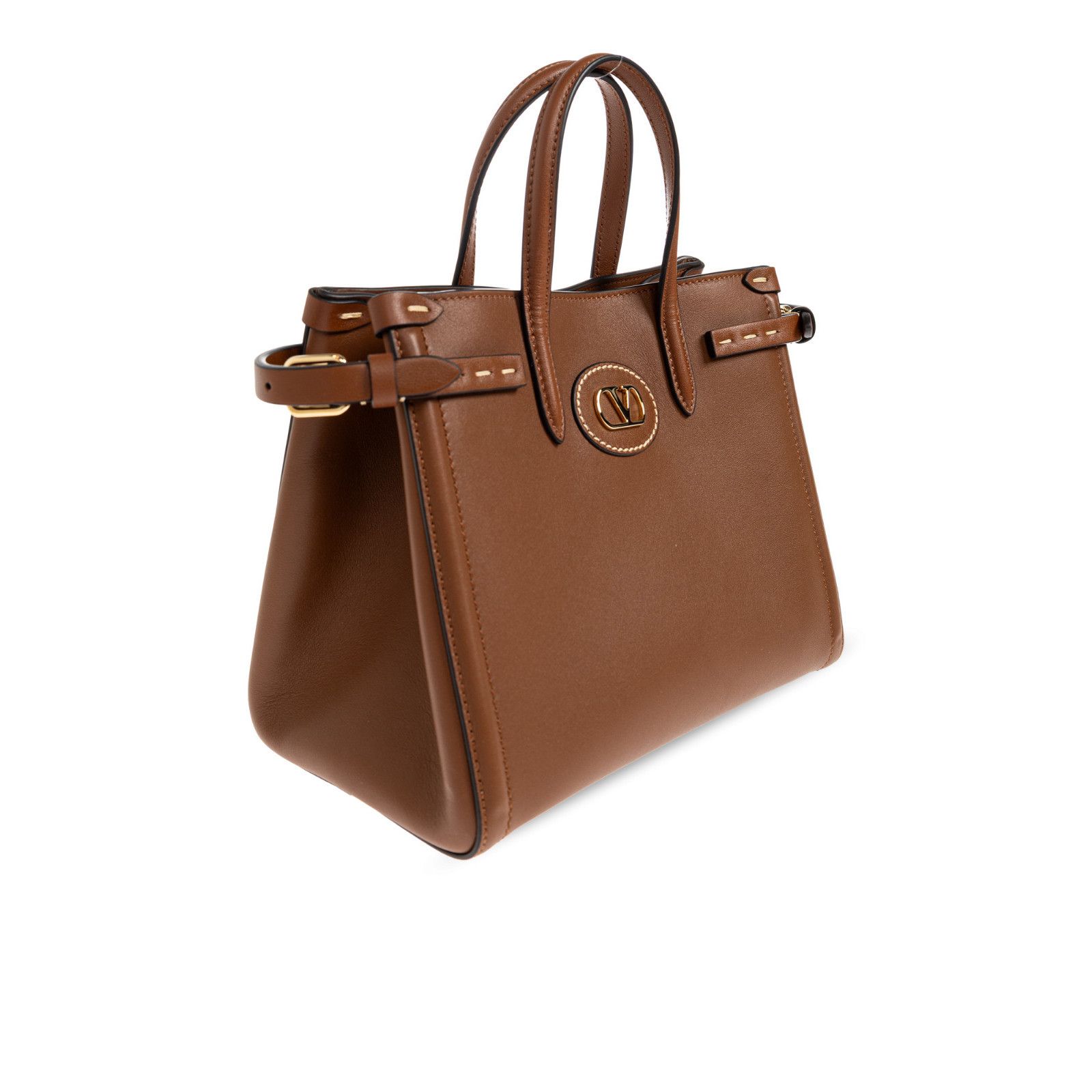 Valentino VALENTINO GARAVANI Antibes Brown Tote Bag New & Authentic Size ONE SIZE - 3 Thumbnail