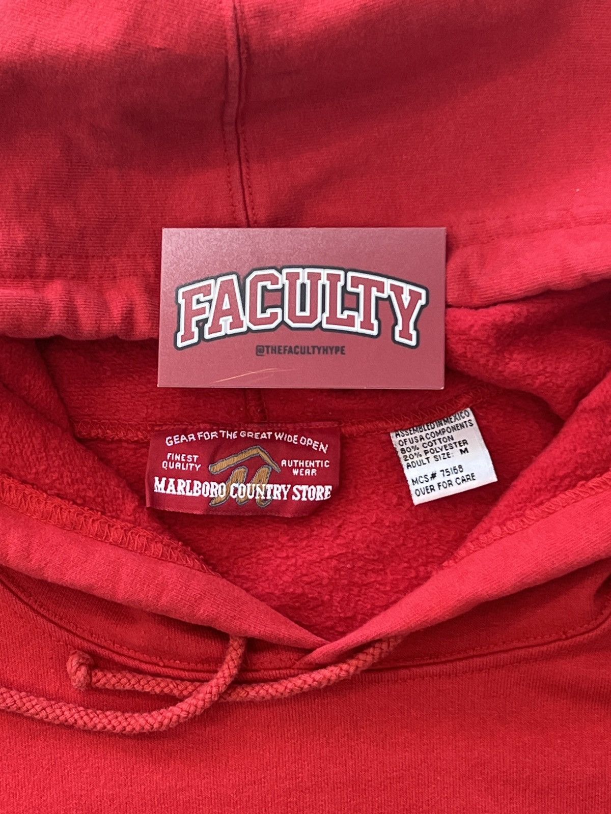 Marlboro Vintage Marlboro Country Store Hoodie Medium Size US L / EU 52-54 / 3 - 3 Thumbnail