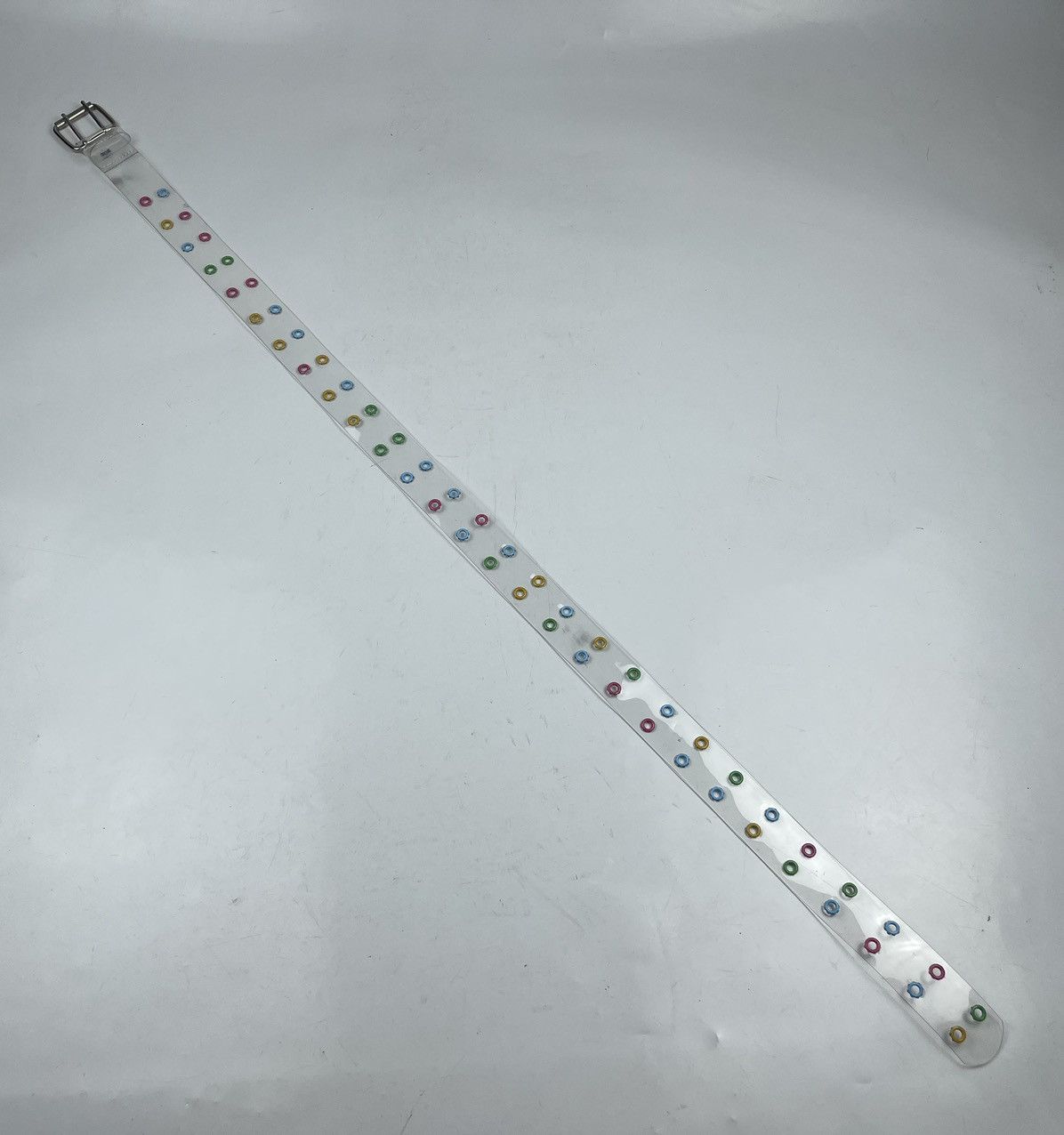 Japanese Brand transparent studded belt tc25 Size 36 - 2 Thumbnail