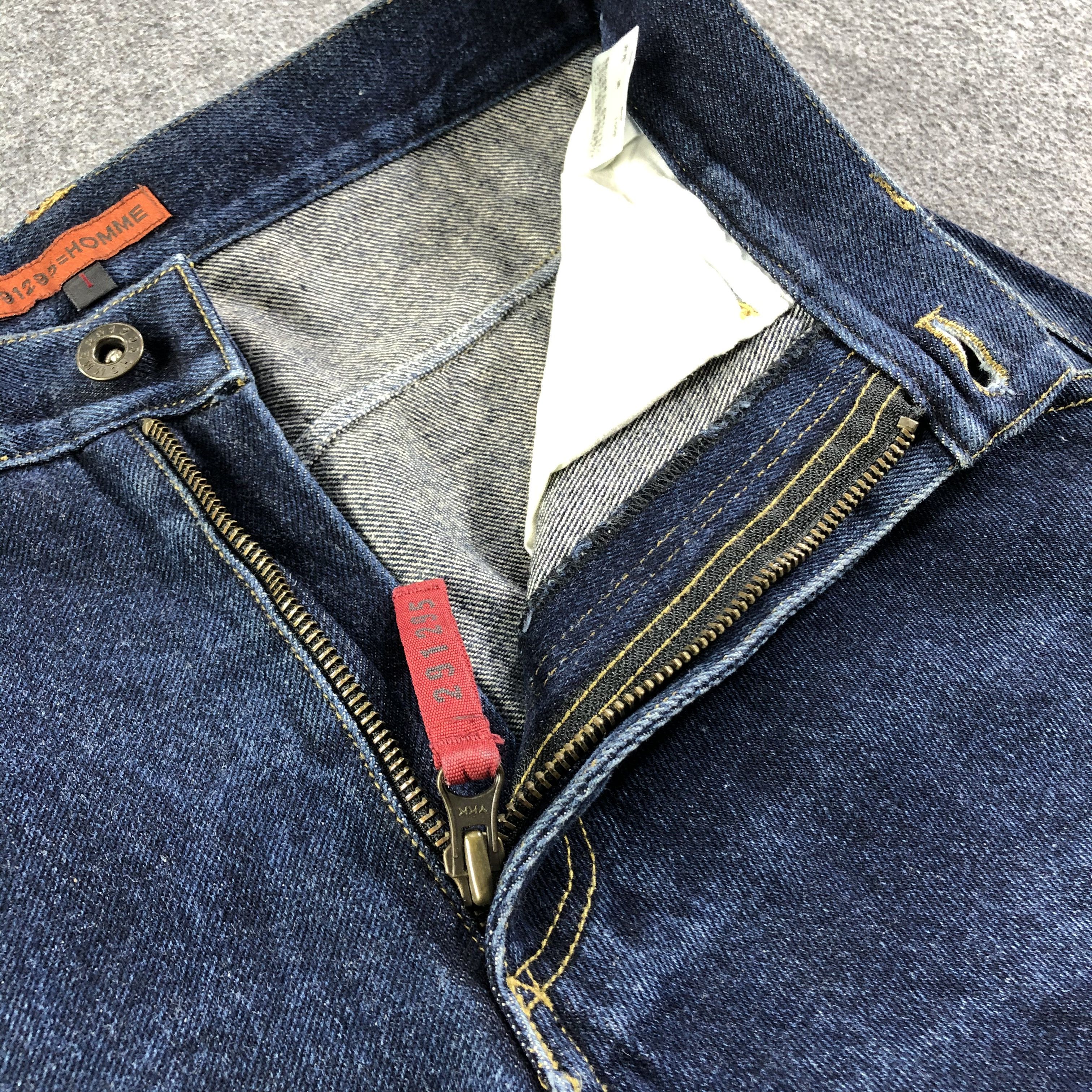 291295=Homme 291295 Homme Jeans Blue Stich Denim -J2861 Size US 27 - 7 Thumbnail